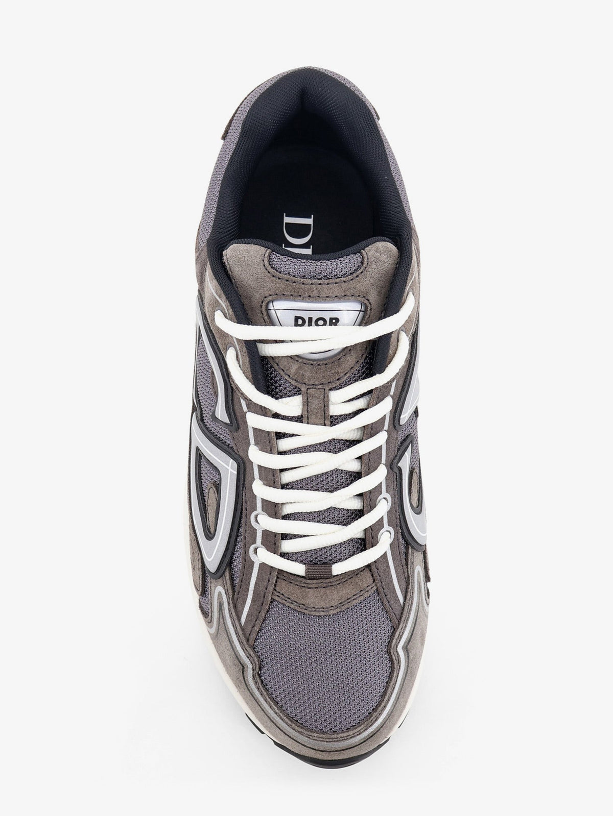 Dior B30 Countdown Sneaker In Suede And Technical Mesh