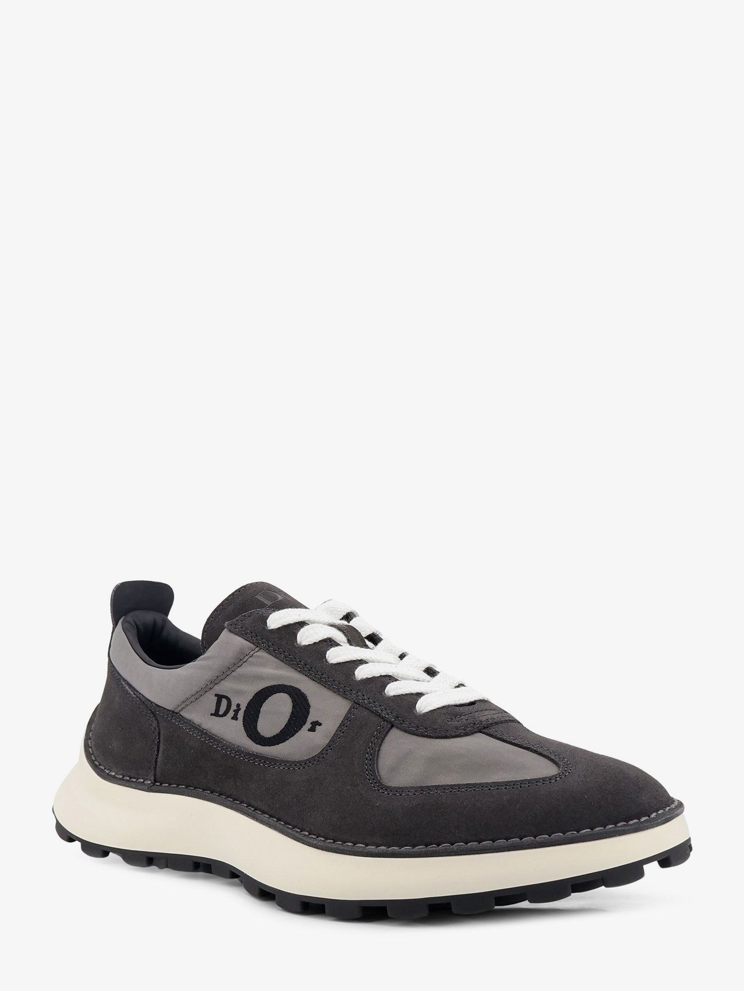Dior Dior Squash Technical Fabric And Suede Sneakers