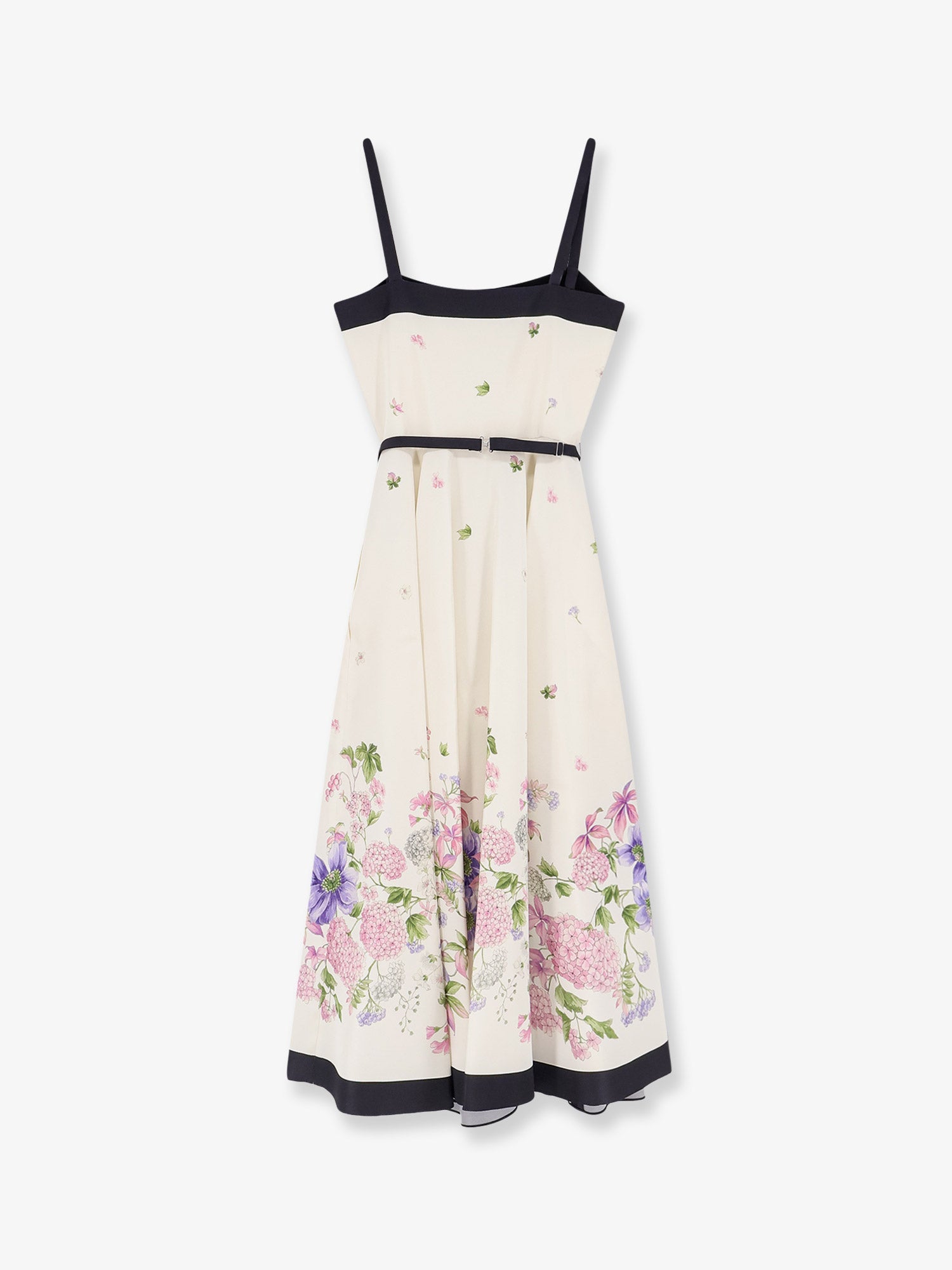 Dior Silk Dress With Multicolor Print