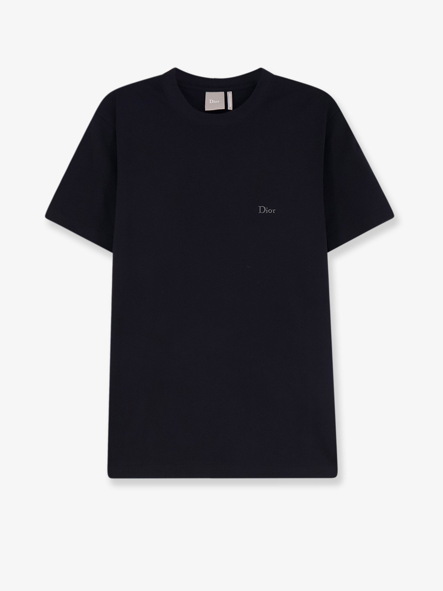 Dior Cotton T-shirt With Dior Embroidery