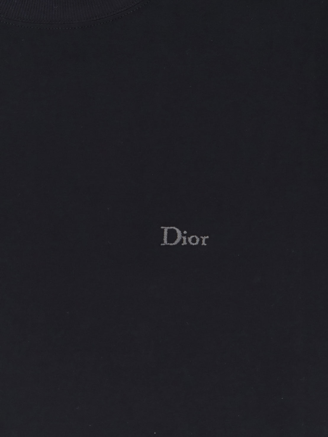 Dior Cotton T-shirt With Dior Embroidery