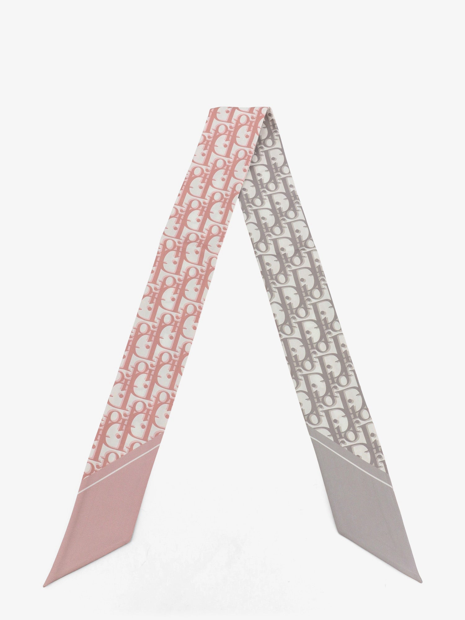 Dior Dior Oblique Mitzah Print Silk Bandeau
