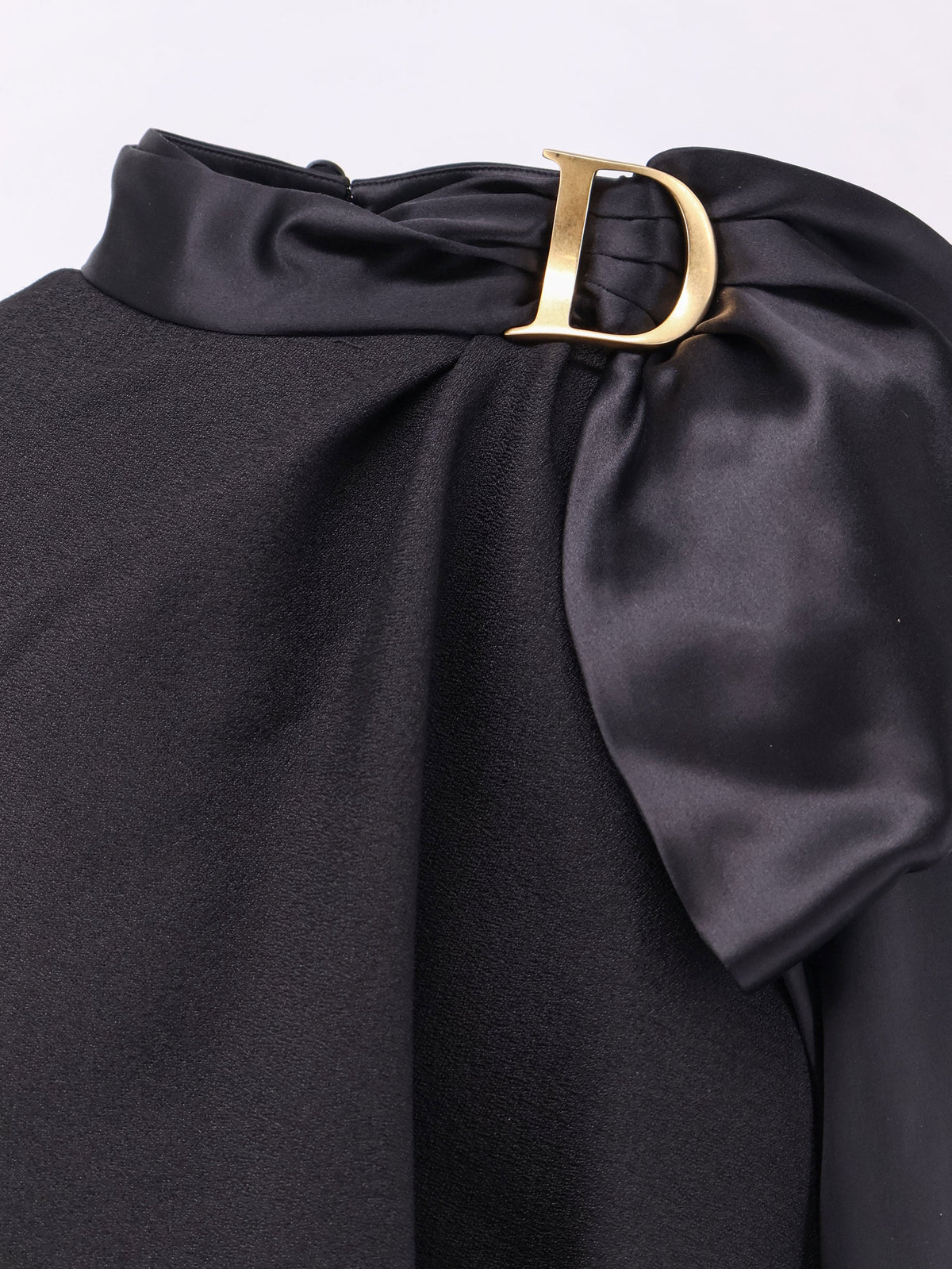 Dior Virgin Wool And Silk Crêpe Dress
