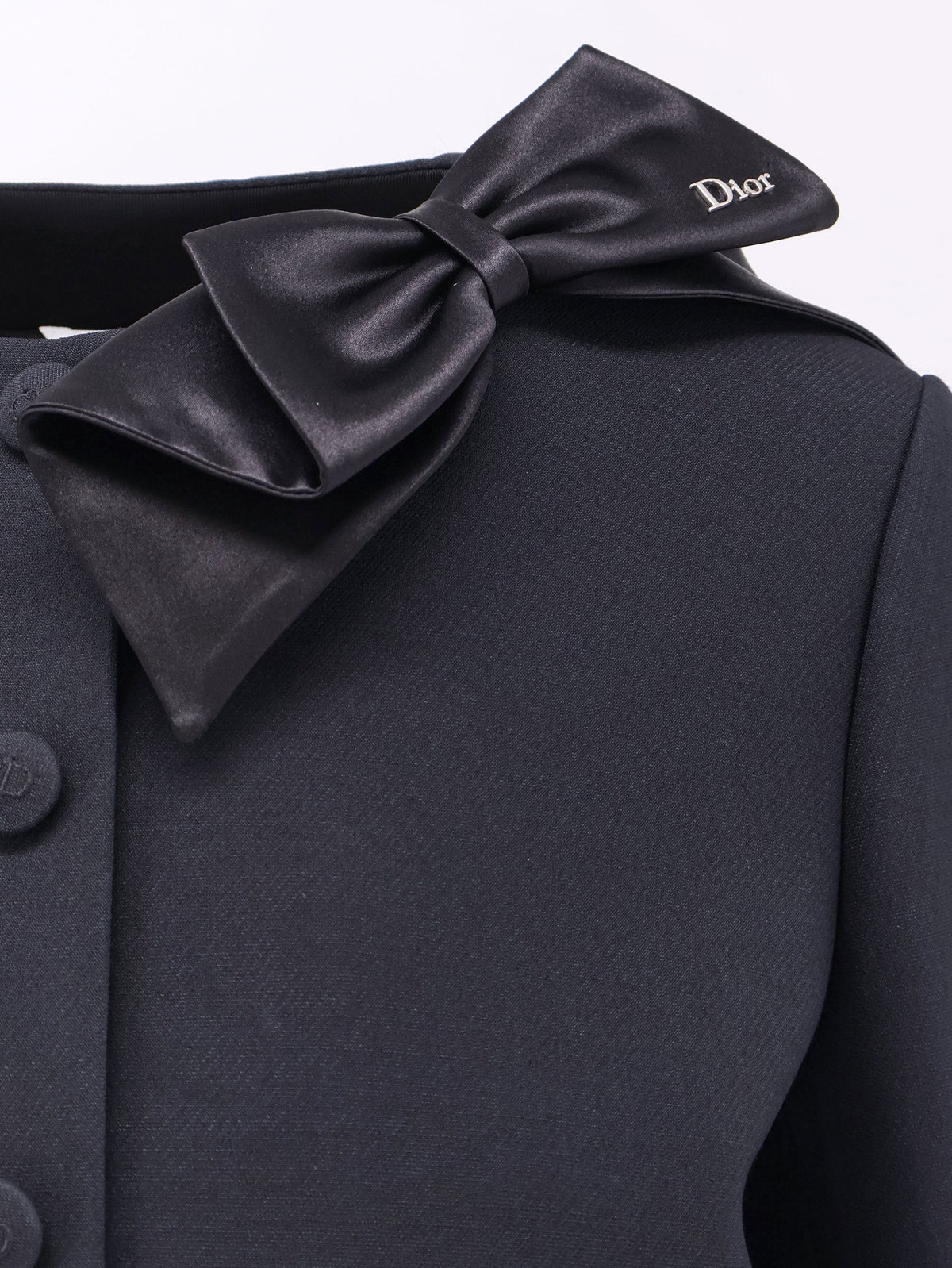 Dior Structured Wool And Silk Tailored Blazer
