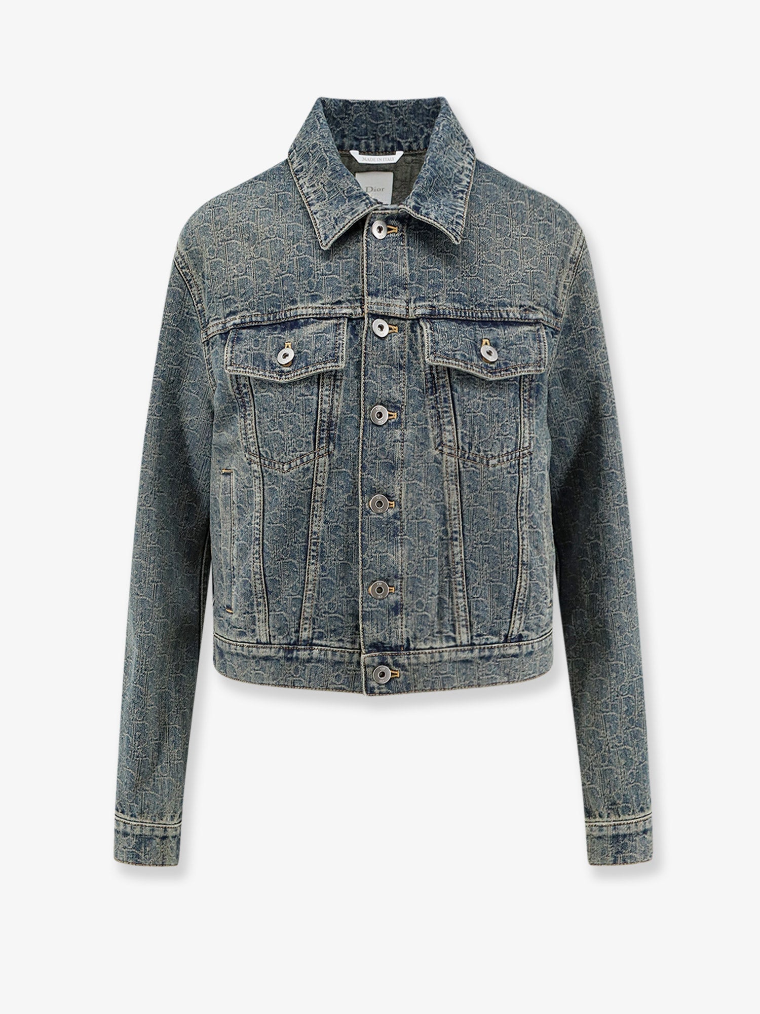 Dior Denim Jacket With Dior Oblique Motif