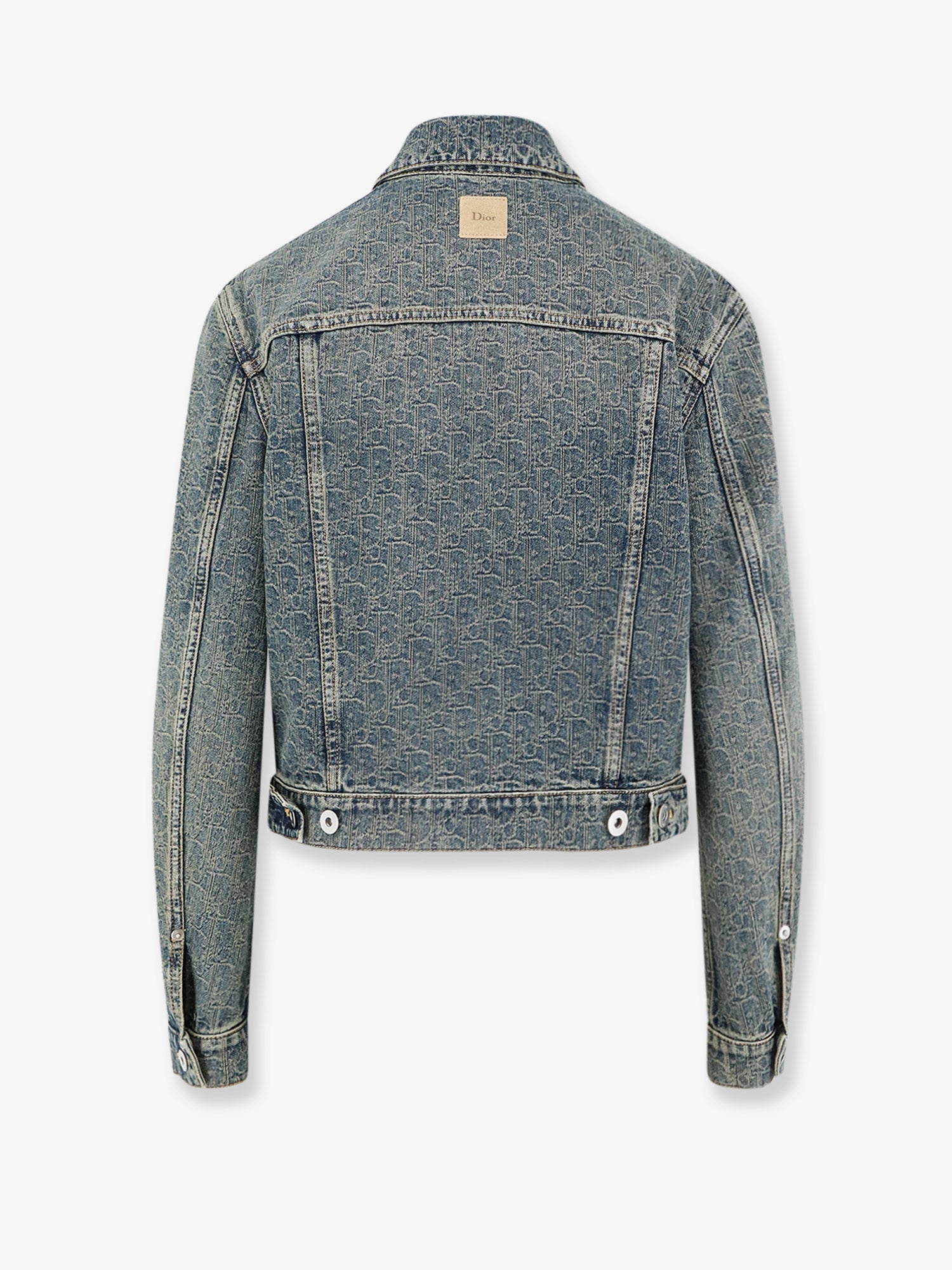 Dior Denim Jacket With Dior Oblique Motif