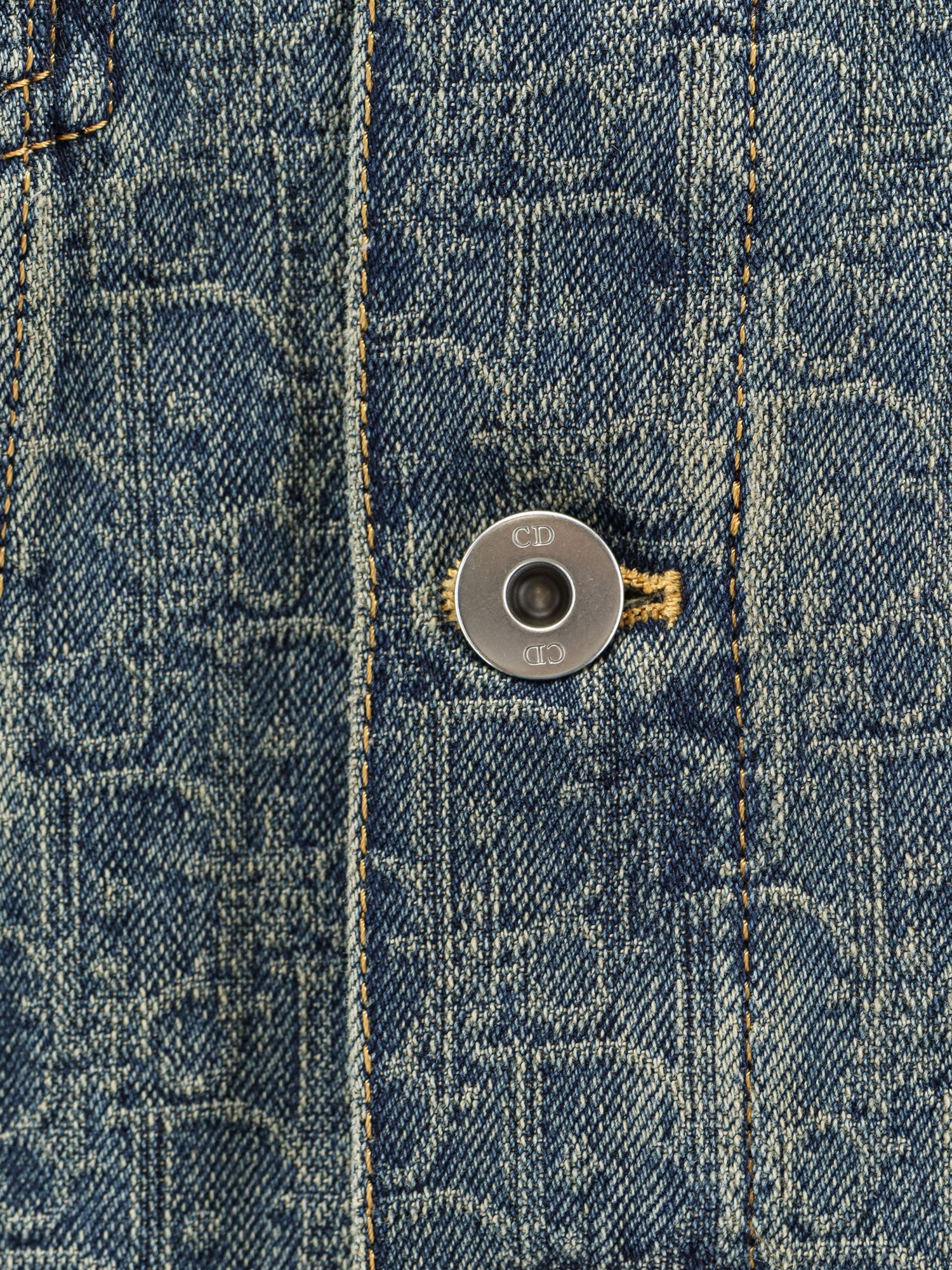 Dior Denim Jacket With Dior Oblique Motif
