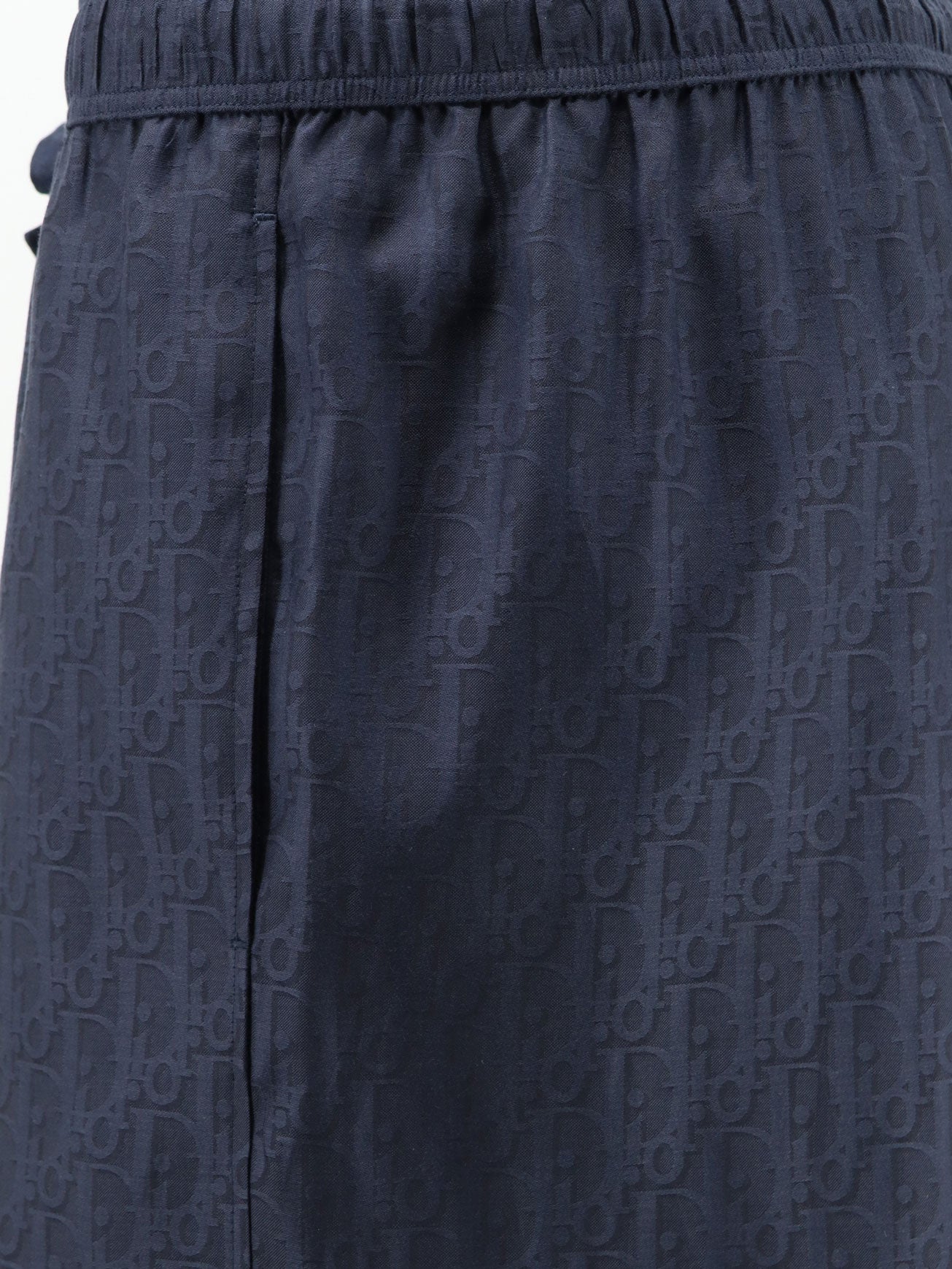 Dior Dior Oblique Cotton And Silk Shorts