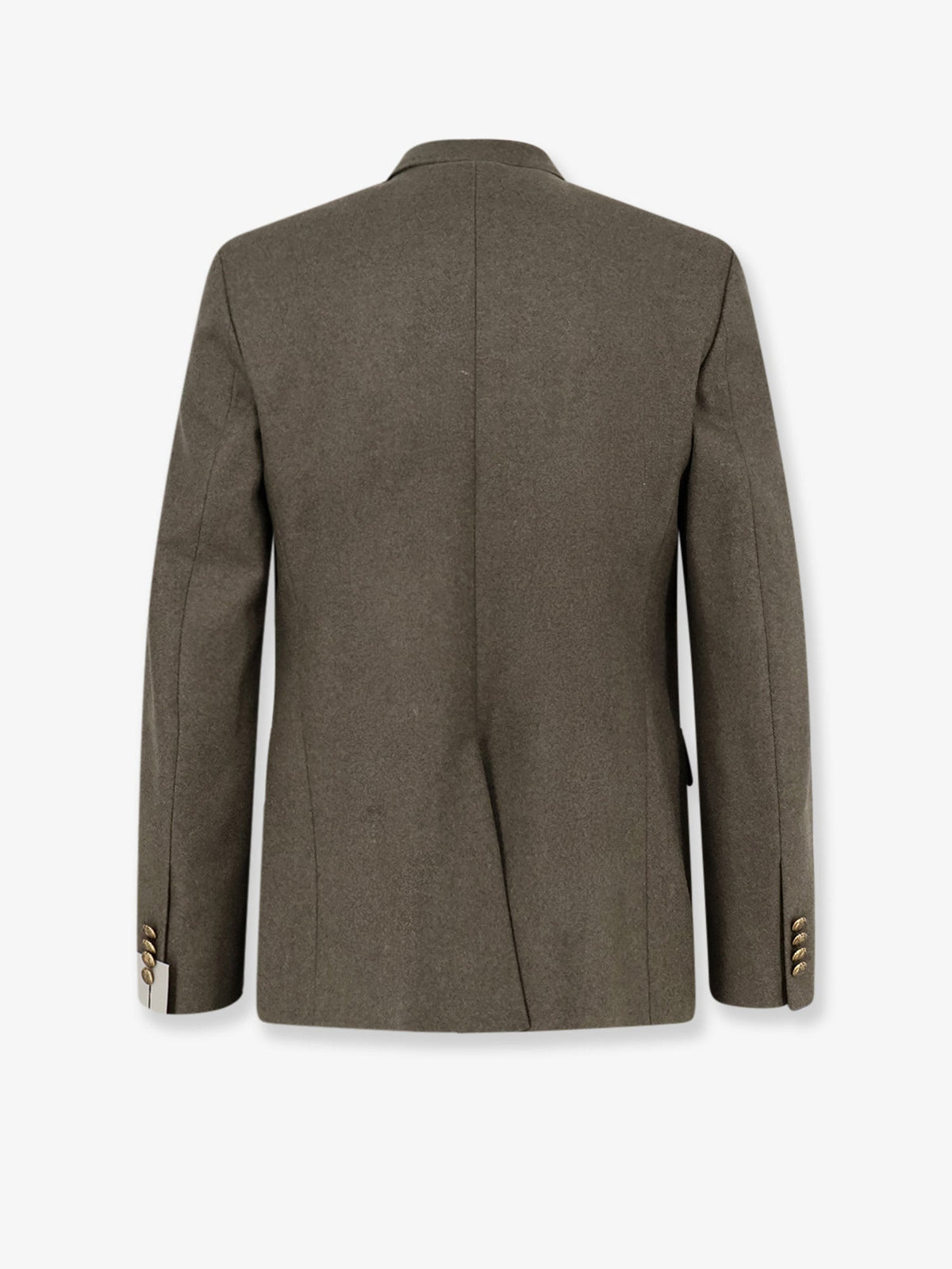 Dior Virgin Wool And Cashmere Flannel Double-breasted Blazer