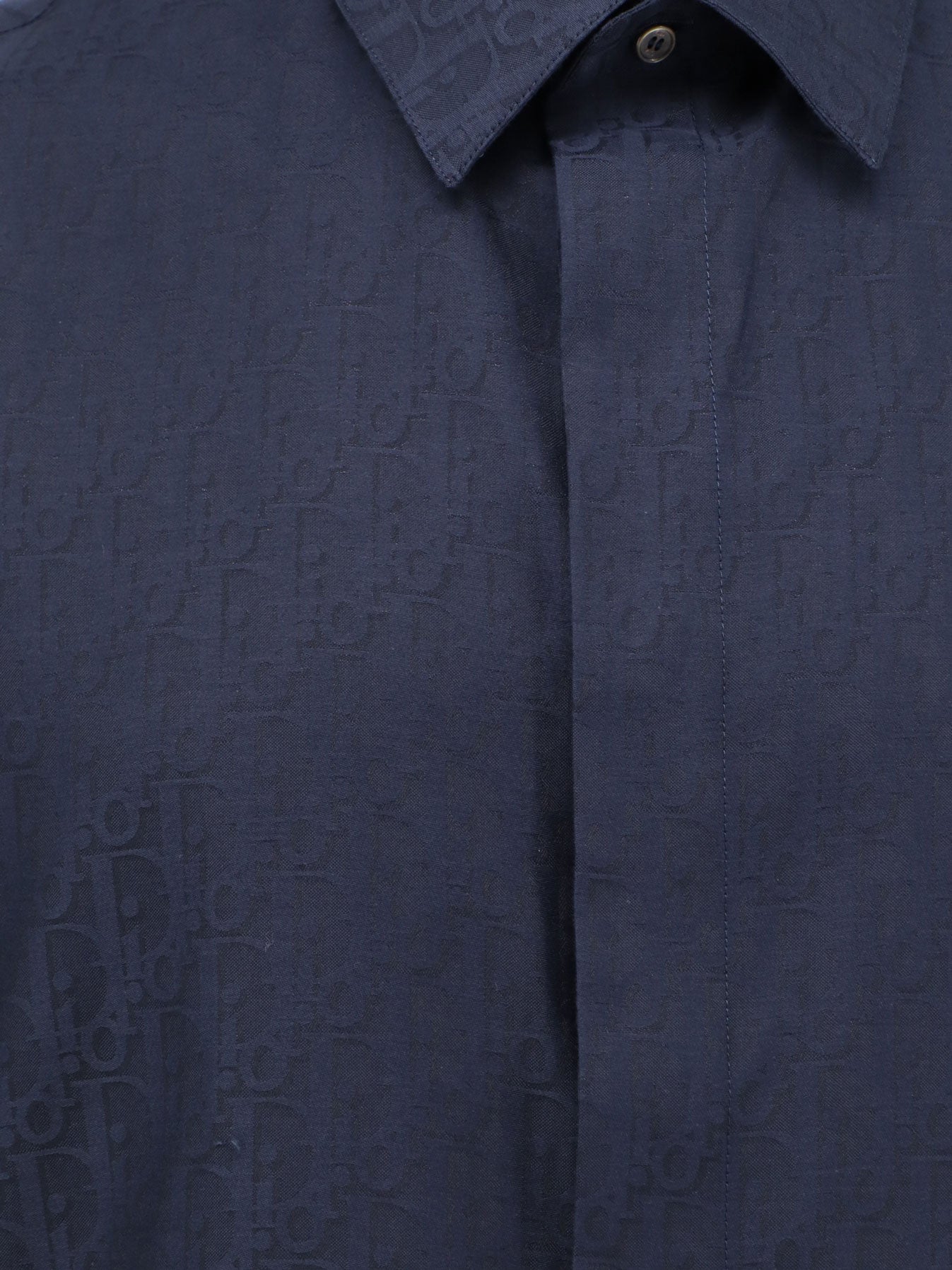Dior Dior Oblique Cotton And Silk Shirt
