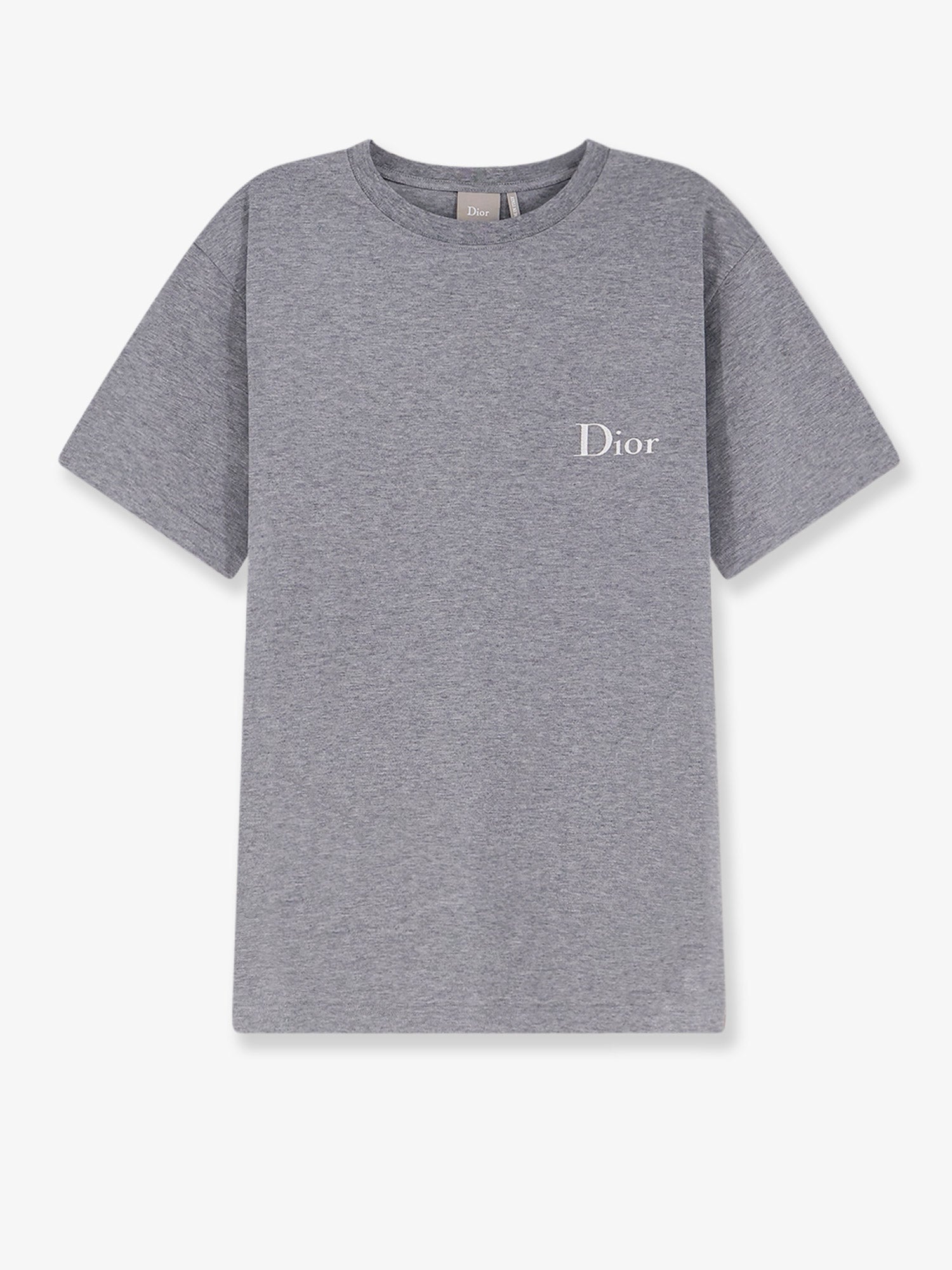 Dior Cotton T-shirt With Dior Embroidery