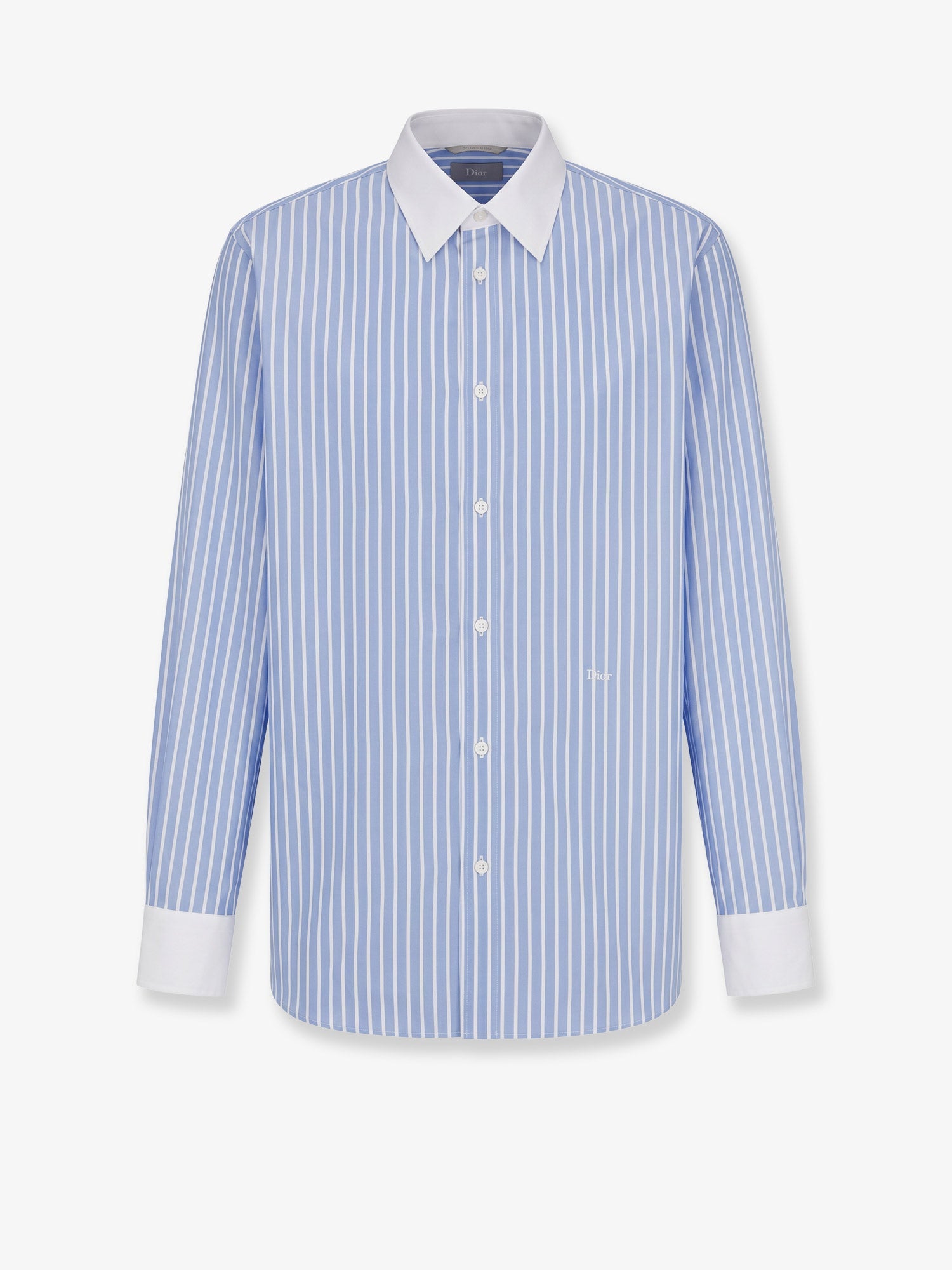 Dior Cotton Shirt With Dior Embroidery