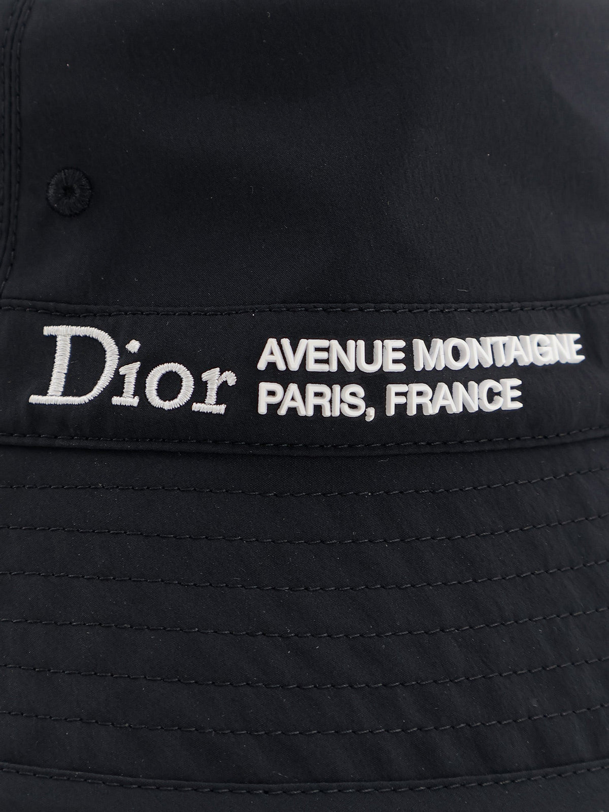 Dior Dior Montaigne Cloche Hat In Technical Fabric