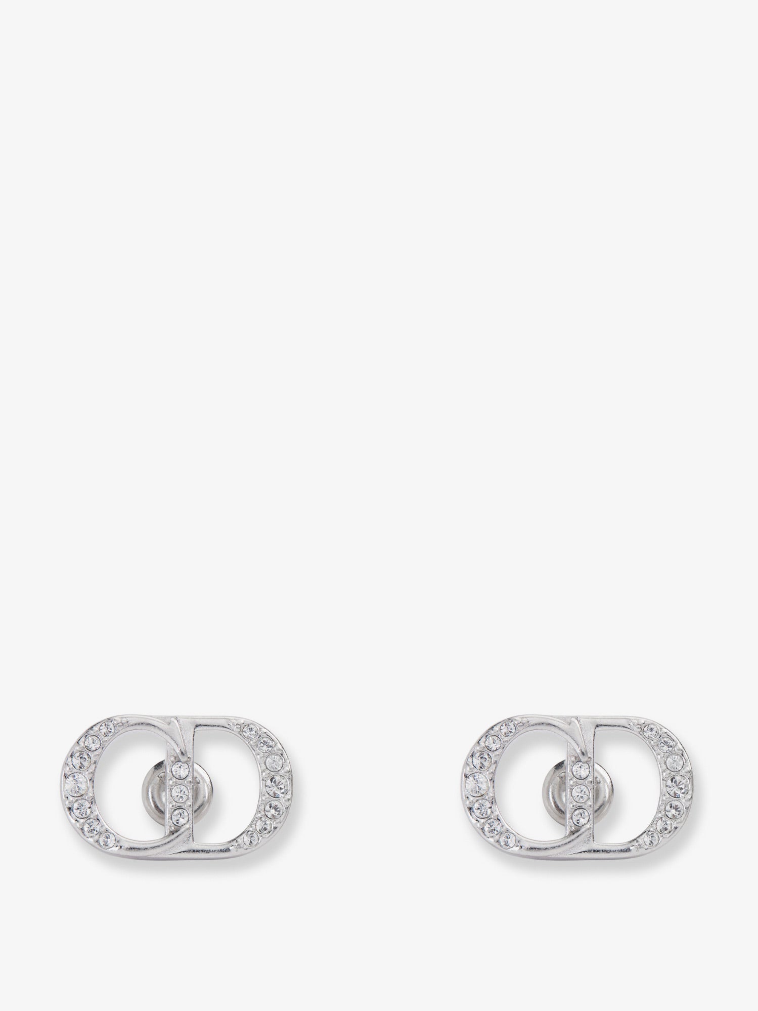 Dior Cd Icon Sterling Silver Earrings