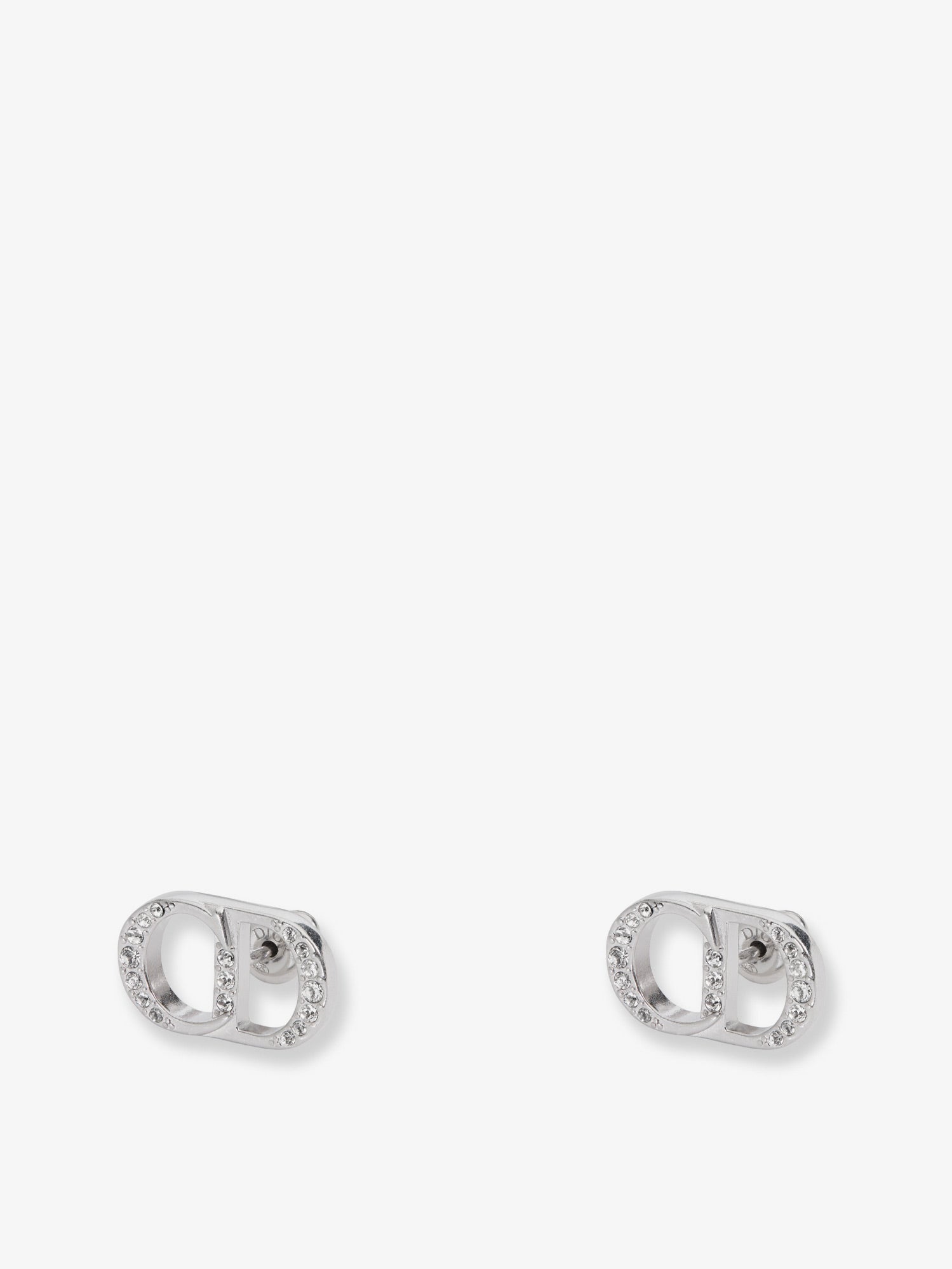 Dior Cd Icon Sterling Silver Earrings
