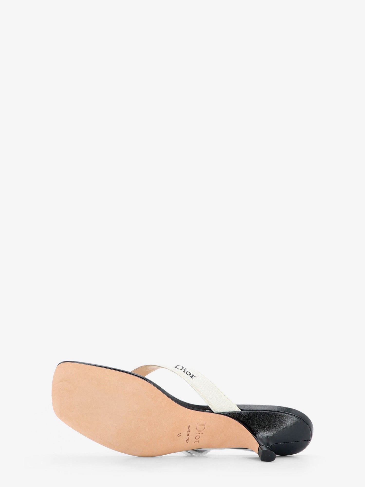 Dior J'adior Cotton Flip-flops With Embroidered Logo