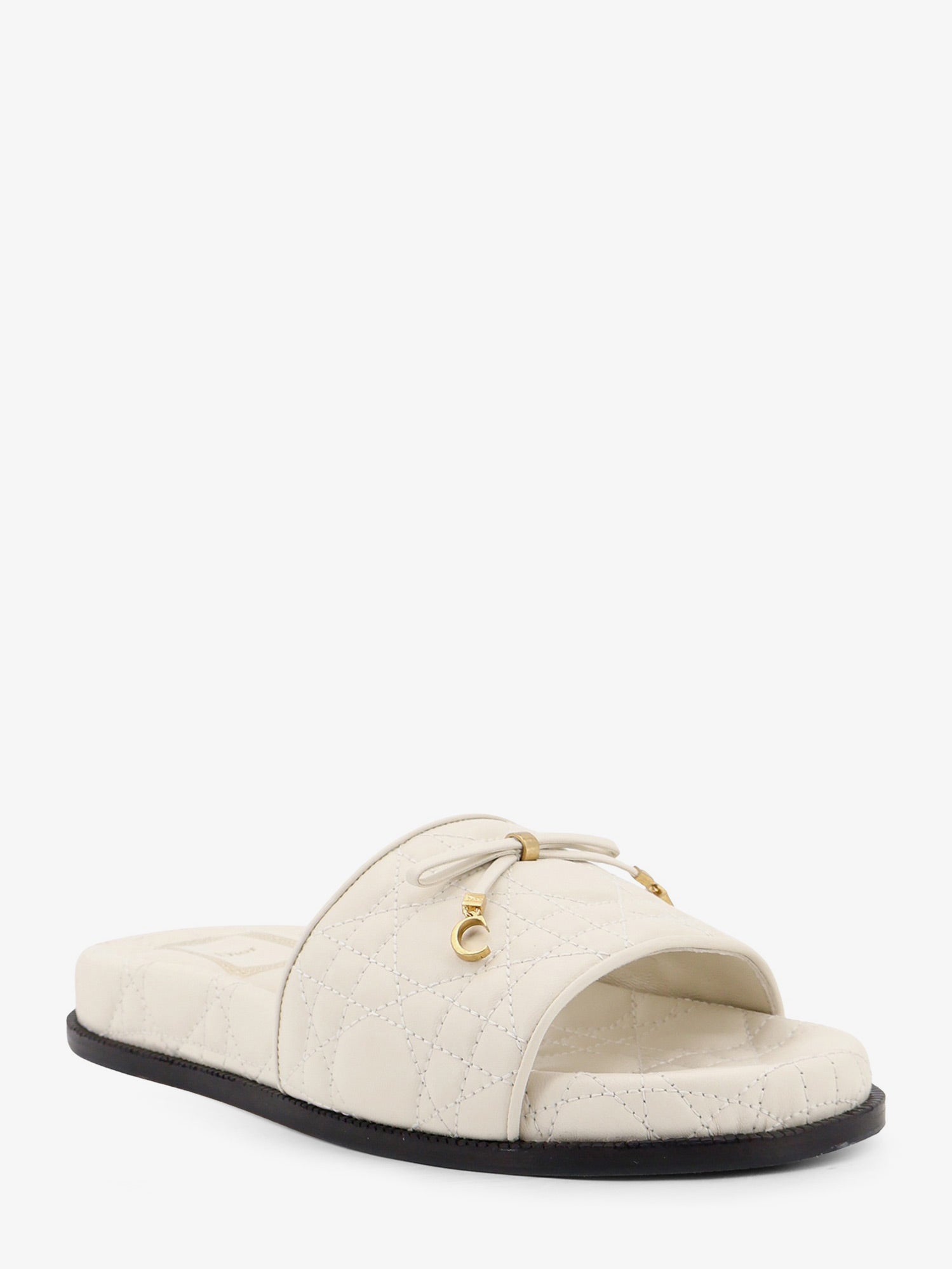 Dior Cannage Quilted Leather Sandals