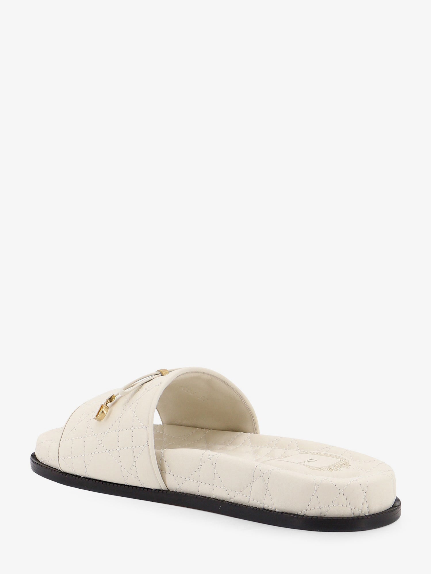 Dior Cannage Quilted Leather Sandals
