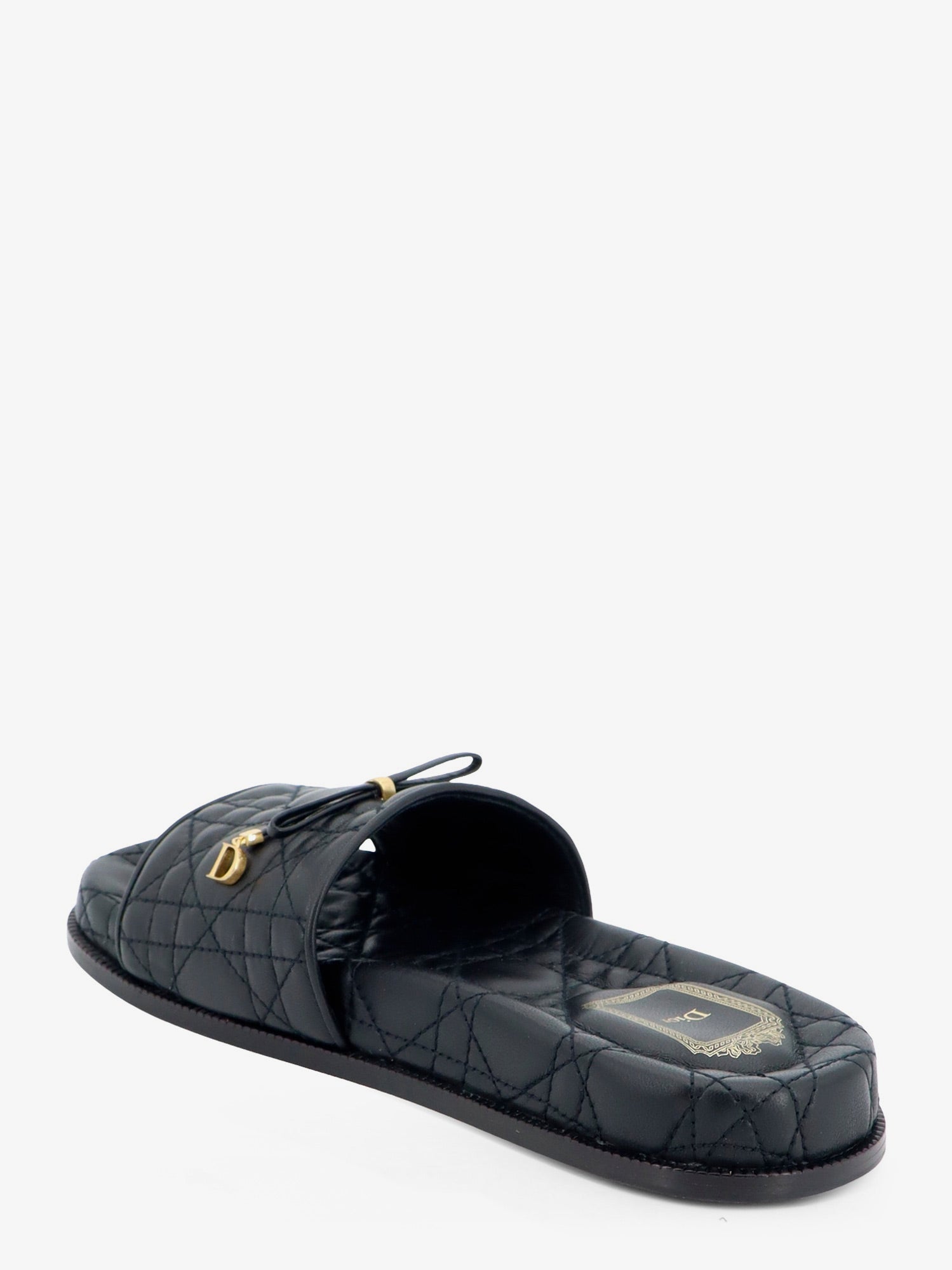 Dior Cannage Quilted Leather Sandals