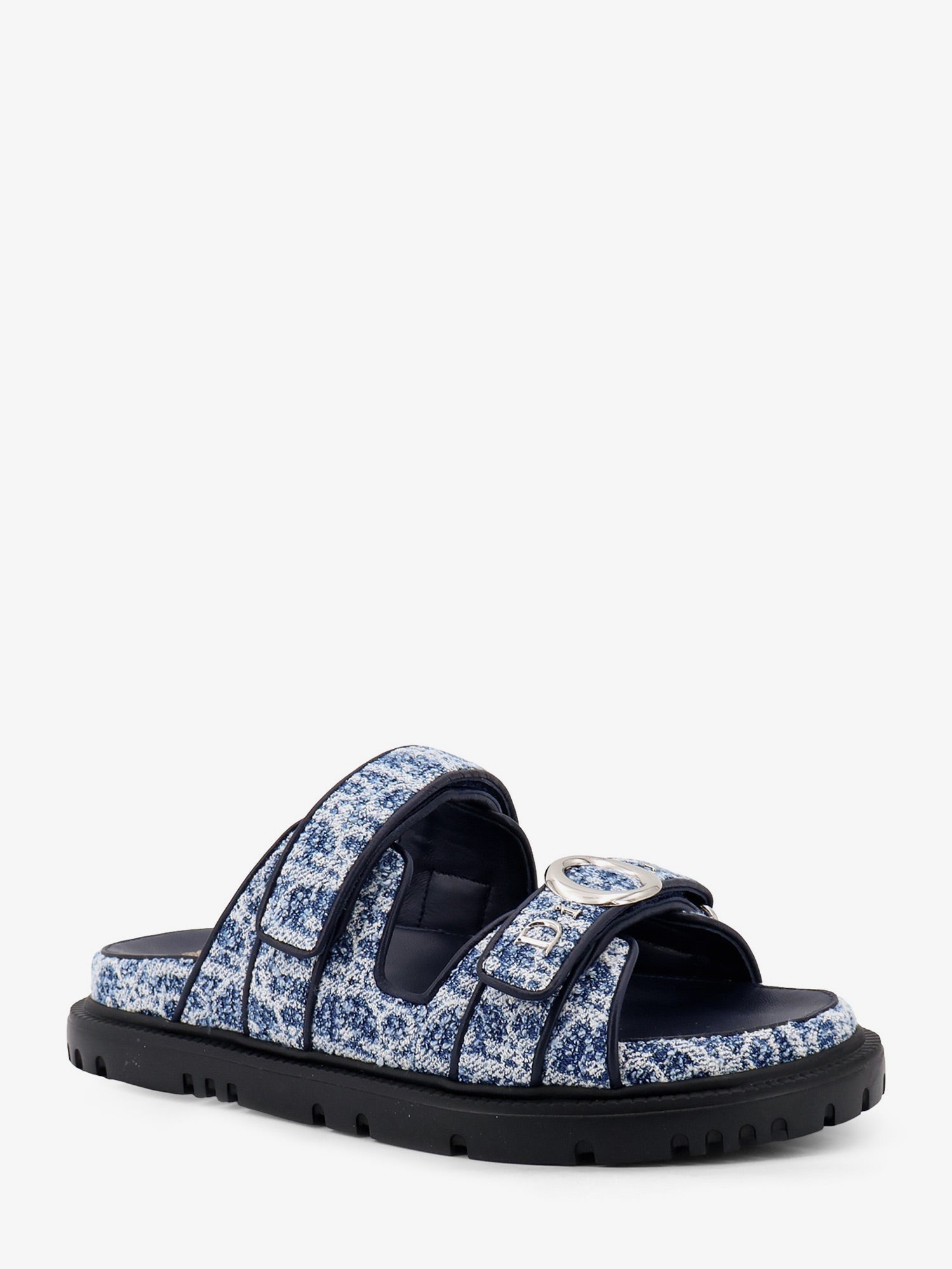 Dior Mydior Dioriviera Denim Sandals