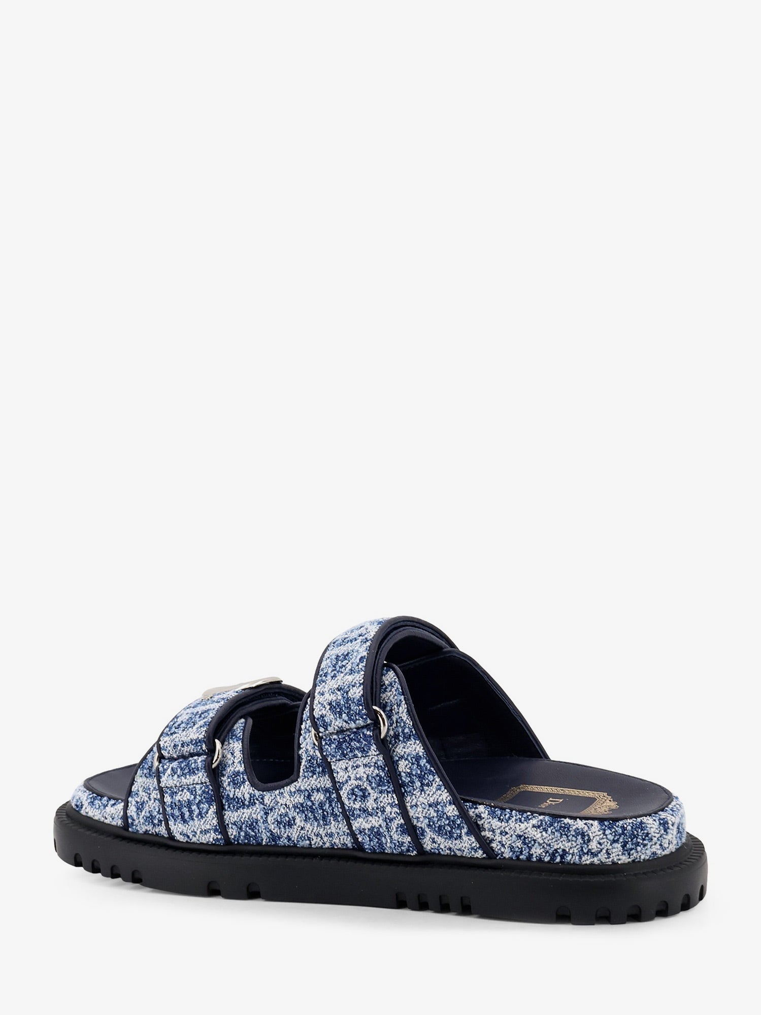 Dior Mydior Dioriviera Denim Sandals