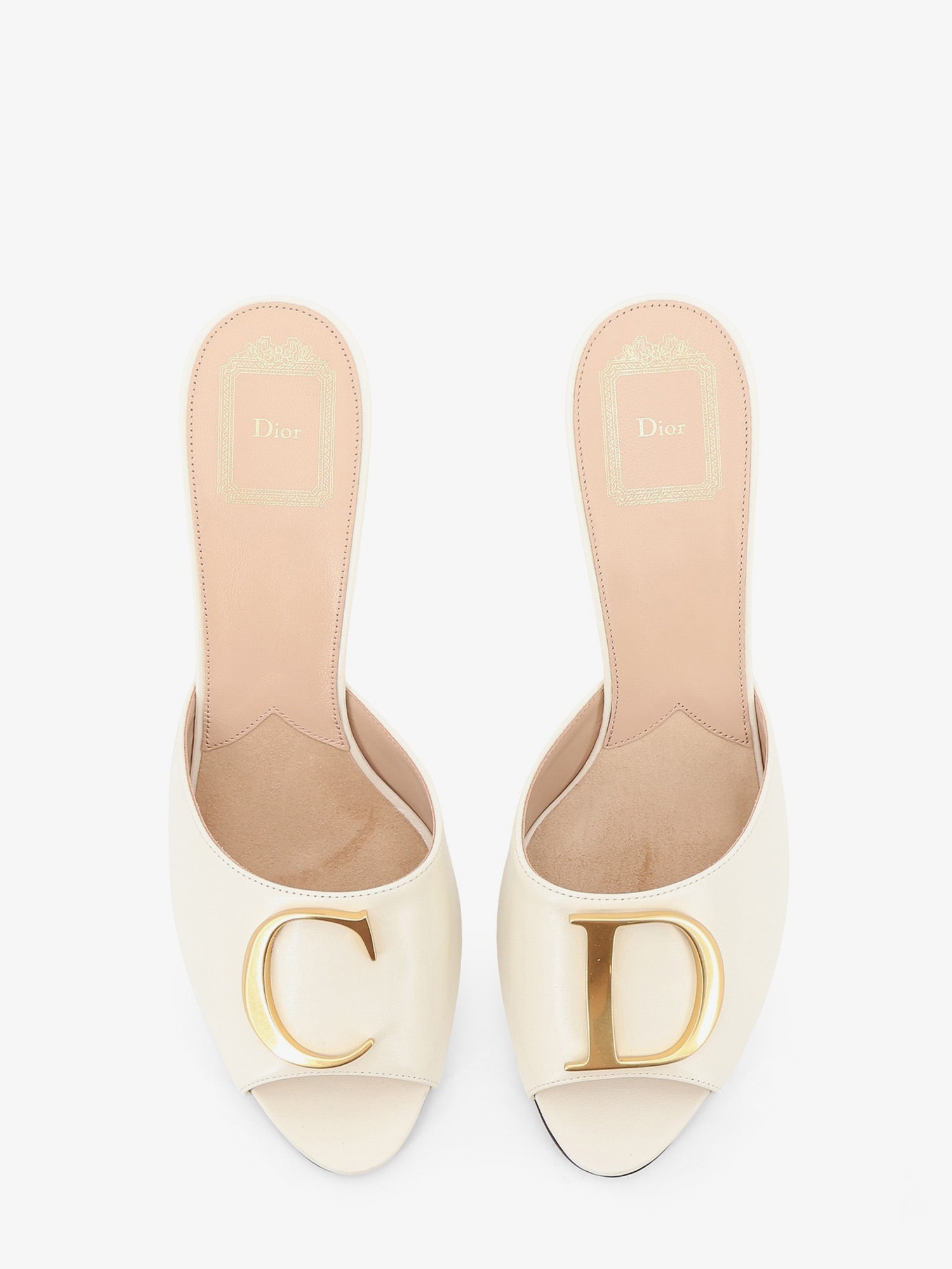 Dior Dior Initials Leather Sandals
