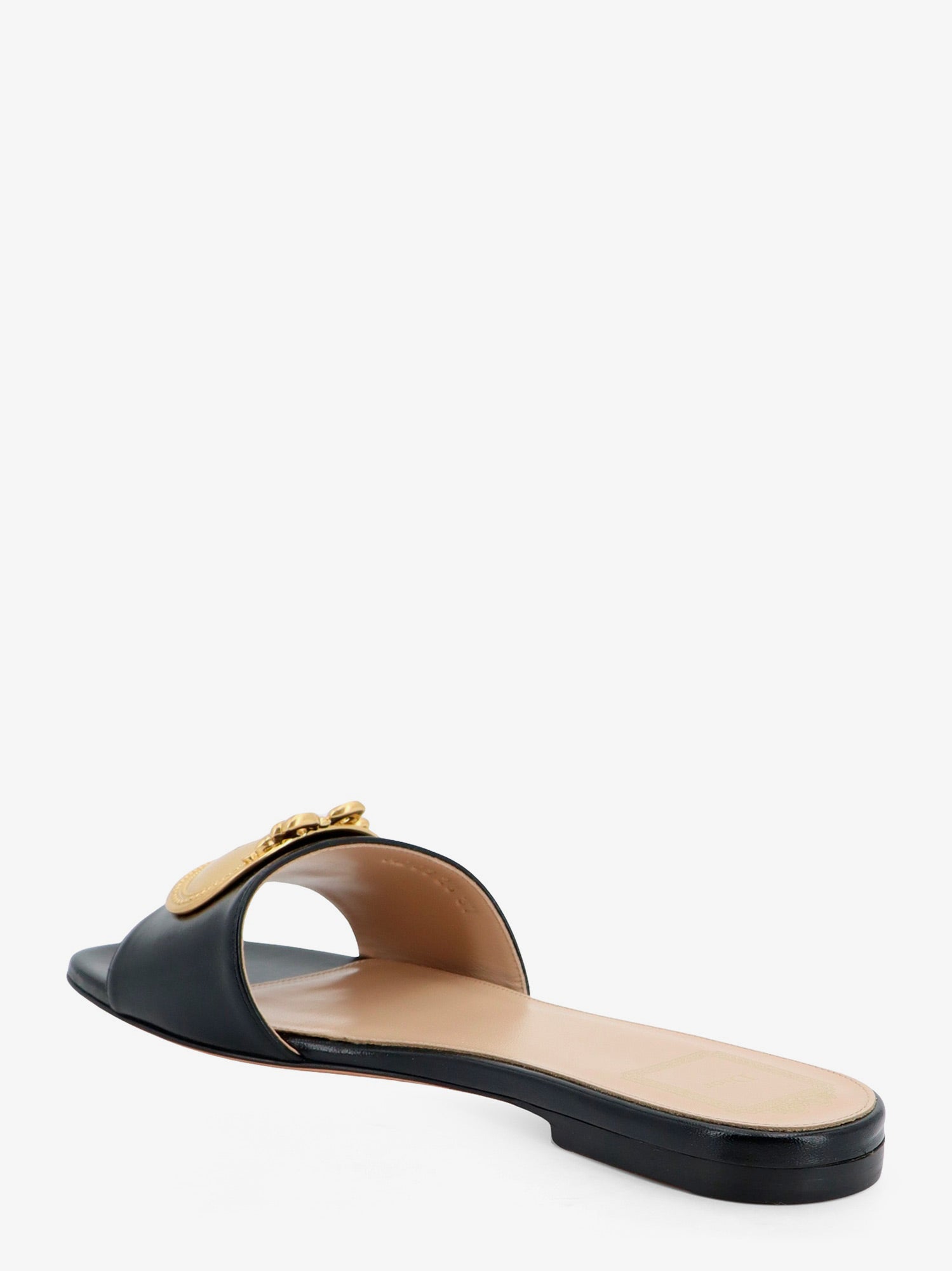 Dior Dior Medaillon Leather Sandals