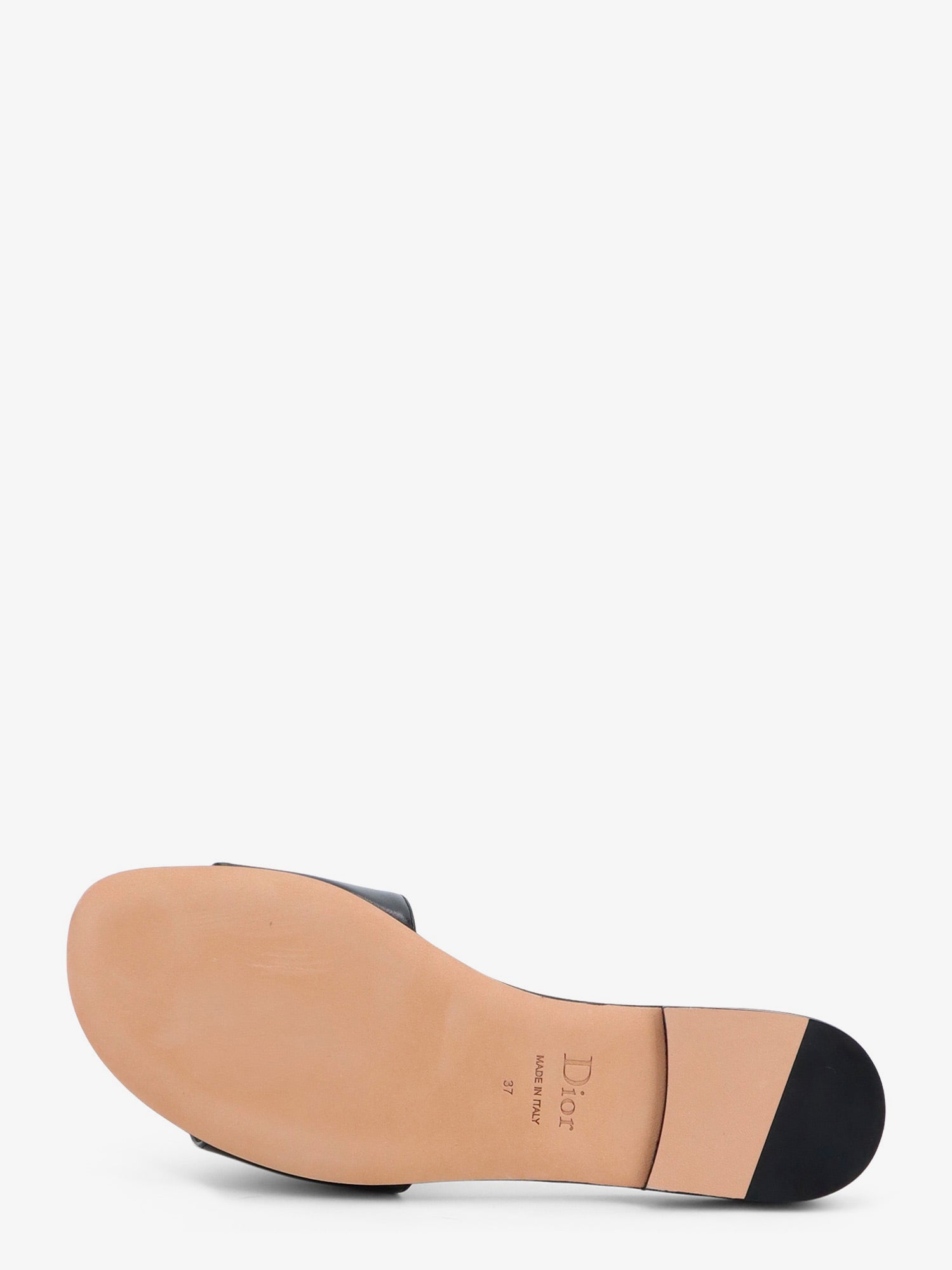 Dior Dior Medaillon Leather Sandals