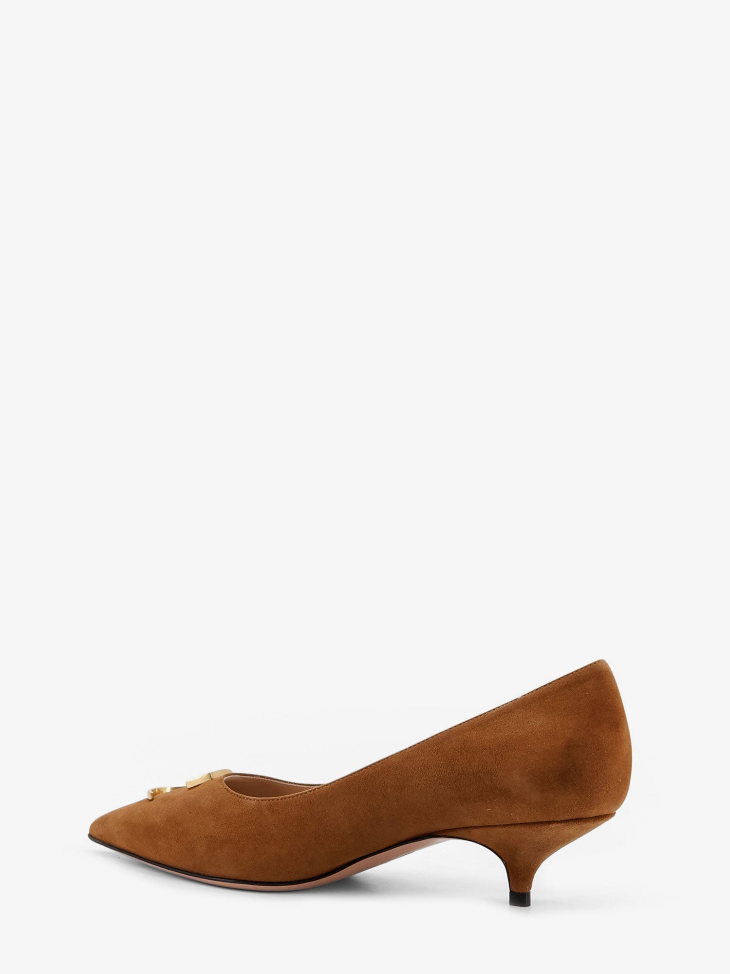 Dior Dior Initials Suede Pumps With Metal Cd Initials