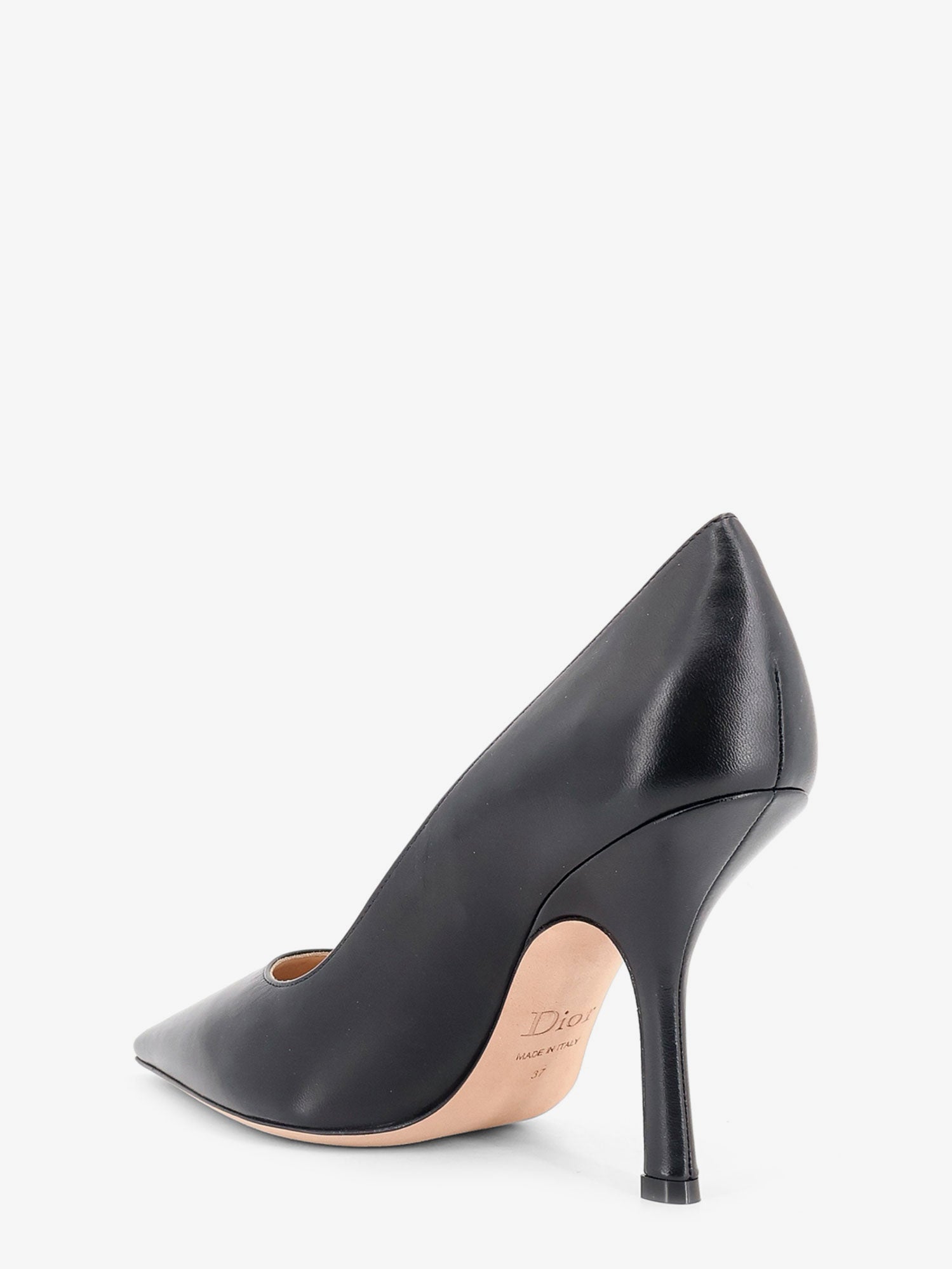 Dior J'adior Leather Pumps With Logo Bow Detail