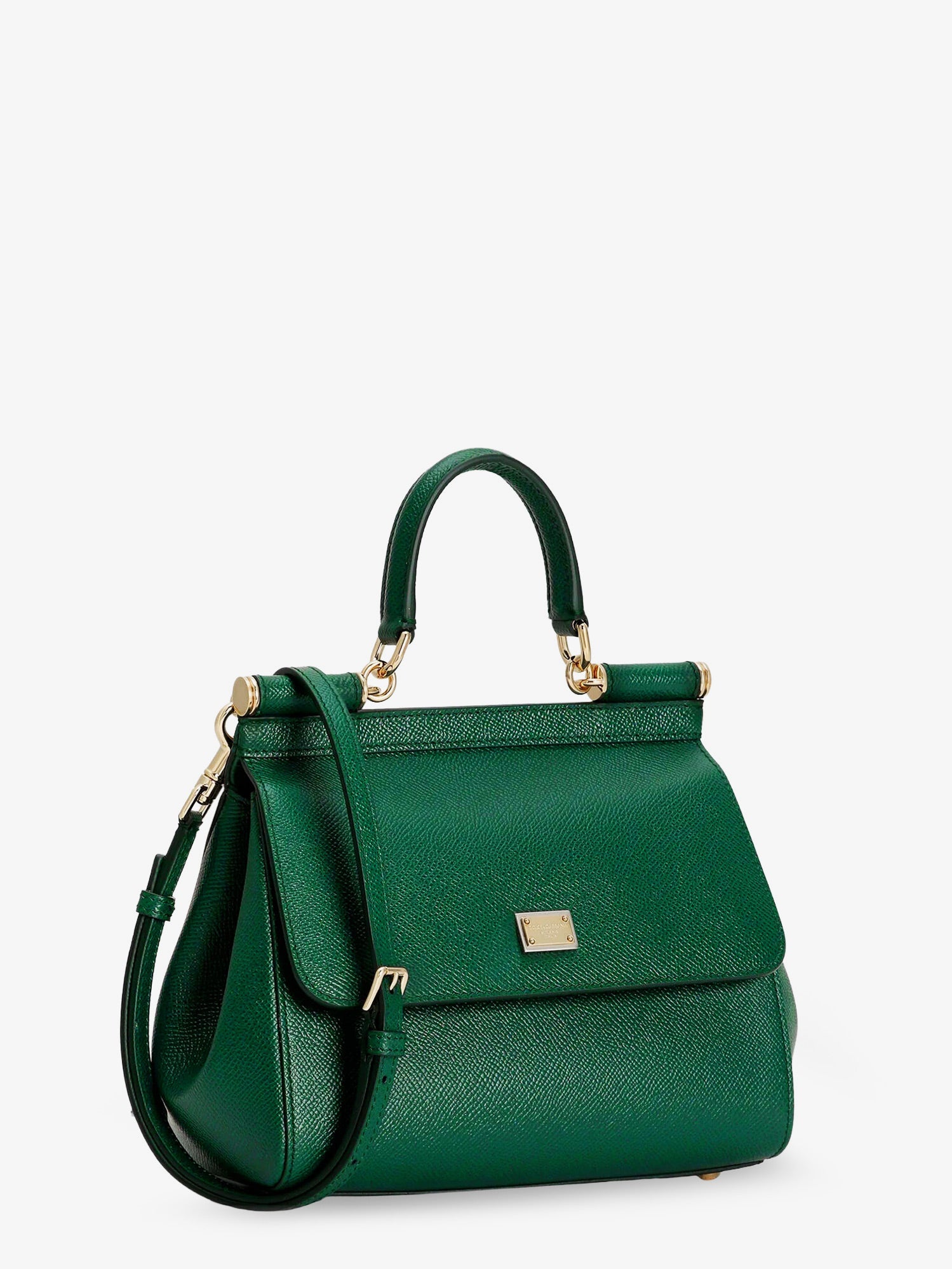 Dolce & Gabbana Sicily Leather Crossbody Bag