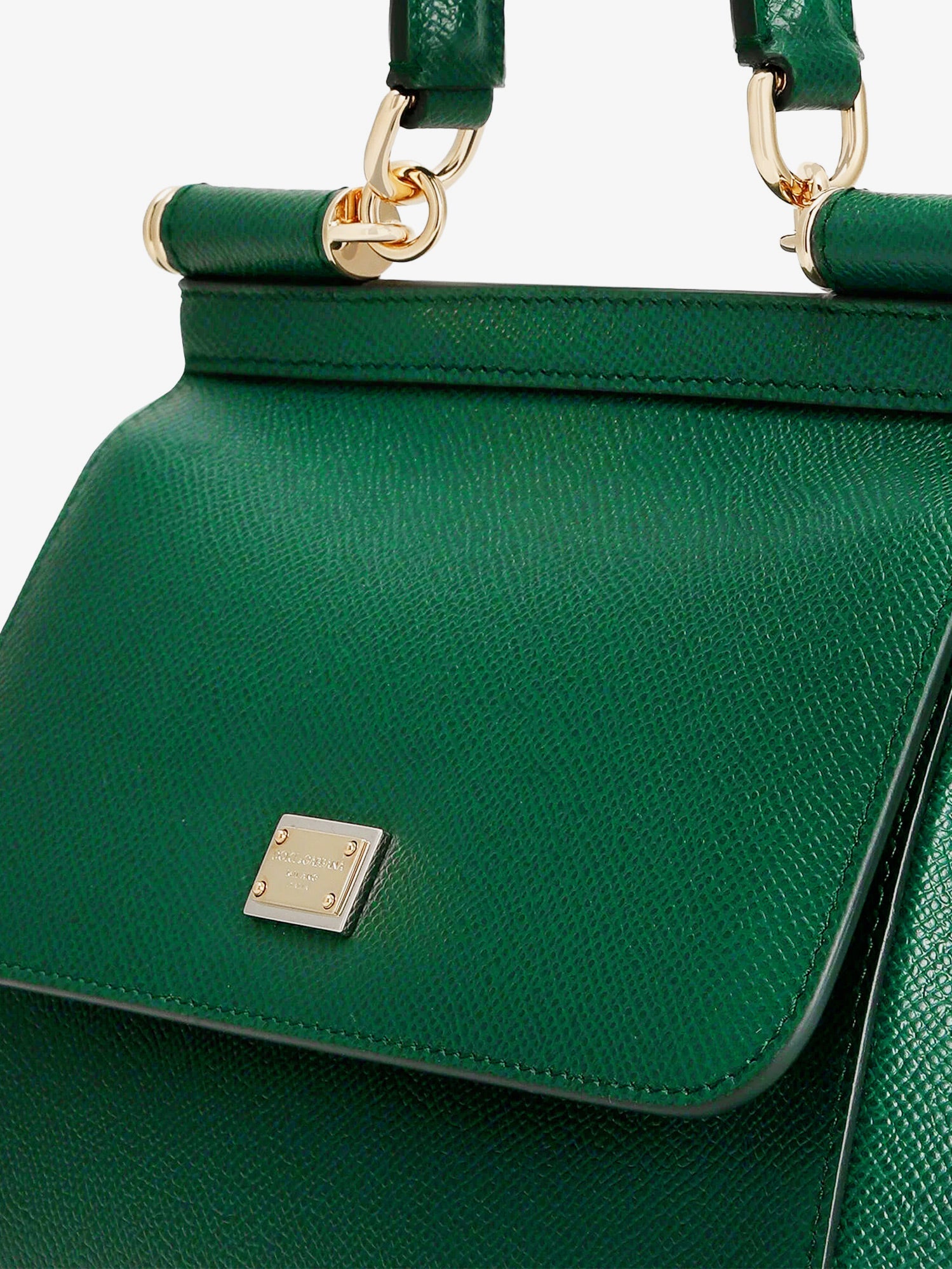 Dolce & Gabbana Sicily Leather Crossbody Bag