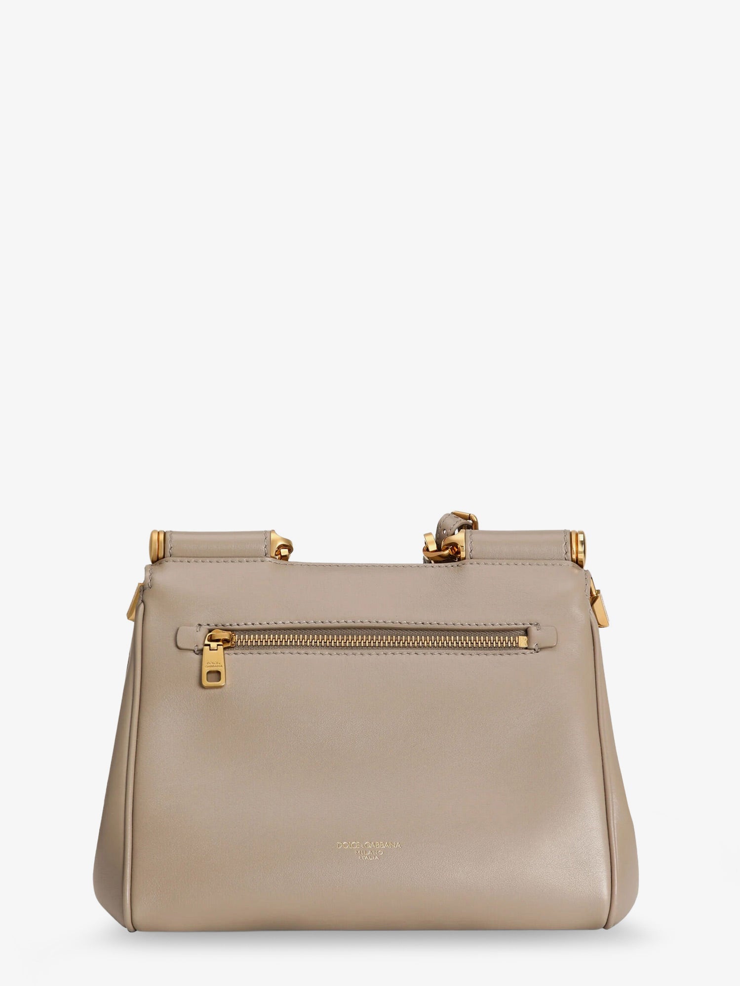 Dolce & Gabbana My Sicily Leather Handbag