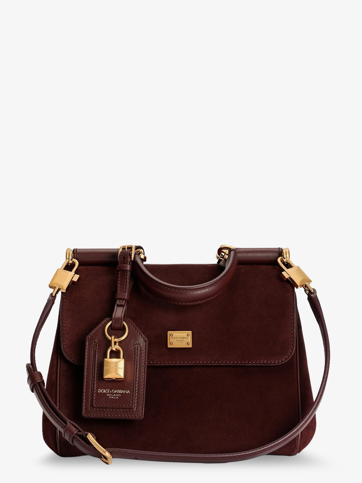 Dolce & Gabbana My Sicily Suede Handbag