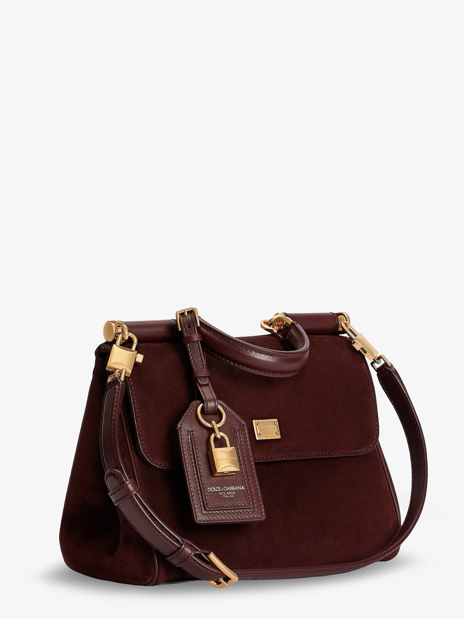 Dolce & Gabbana My Sicily Suede Handbag