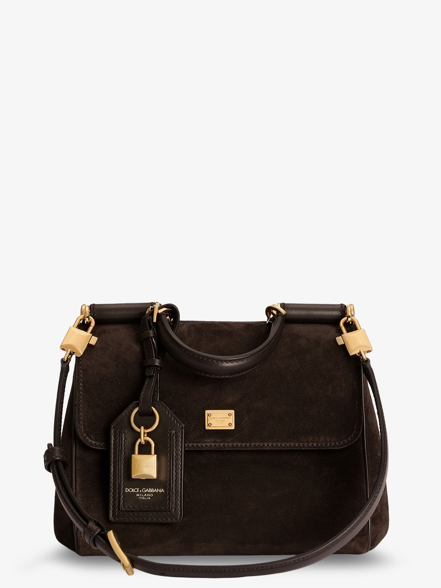 Dolce & Gabbana My Sicily Handbag In Suede