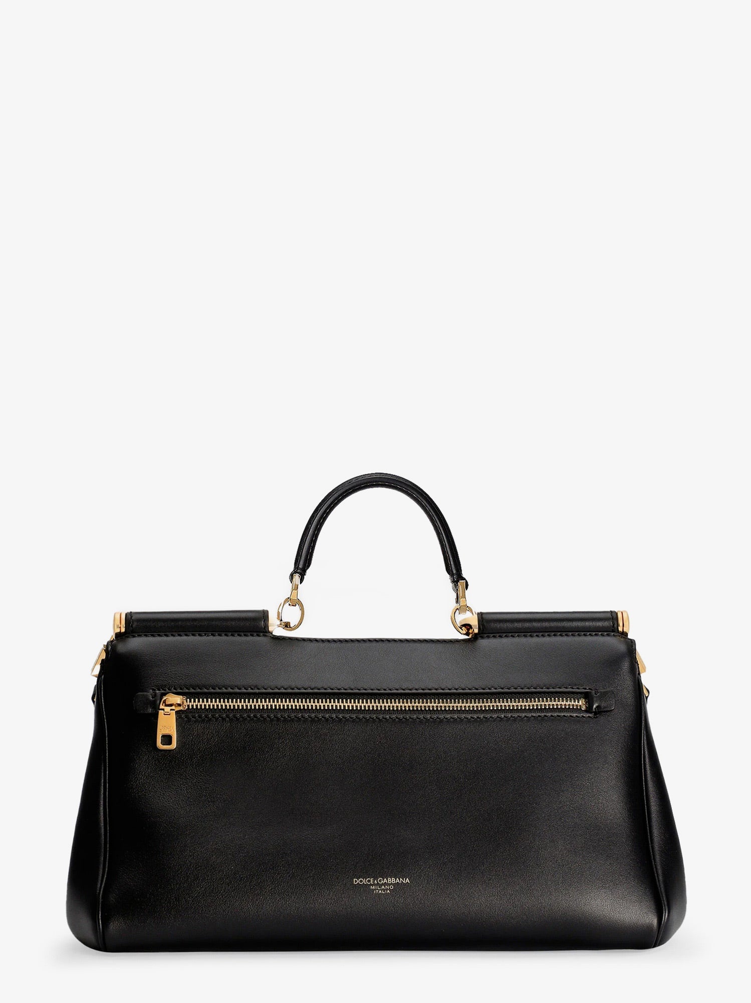Dolce & Gabbana My Sicily Leather Crossbody Bag