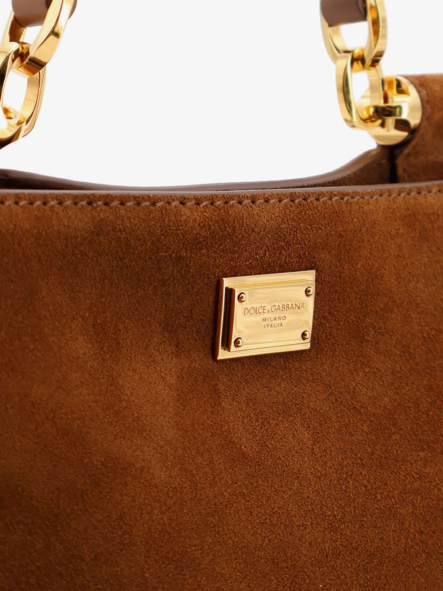 Dolce & Gabbana Vittoria Suede Crossbody Bag