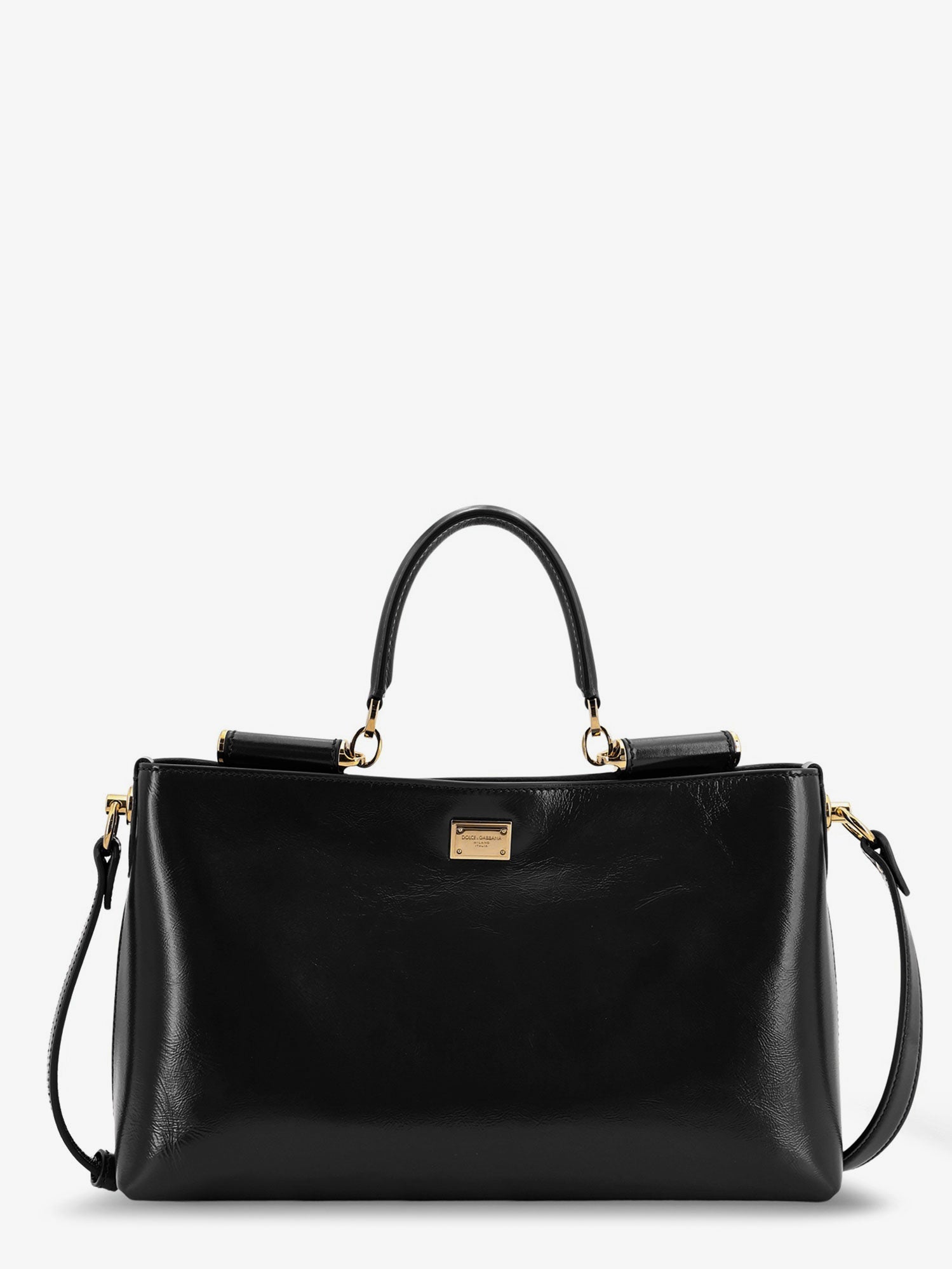 Dolce & Gabbana Vittoria Leather Shoulder Bag