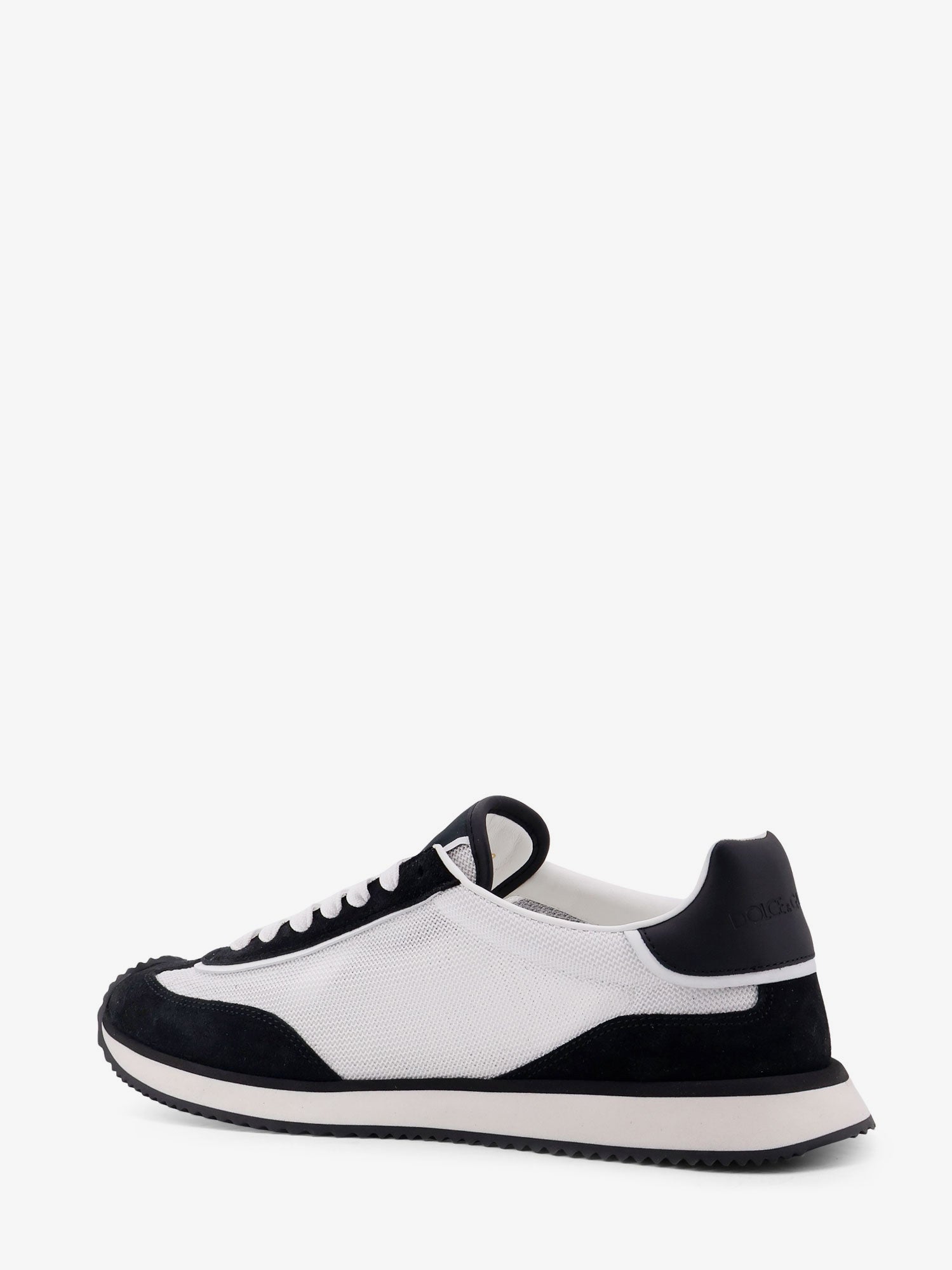 Dolce & Gabbana Dg Cushion Sneakers In Nylon With Suede Inserts