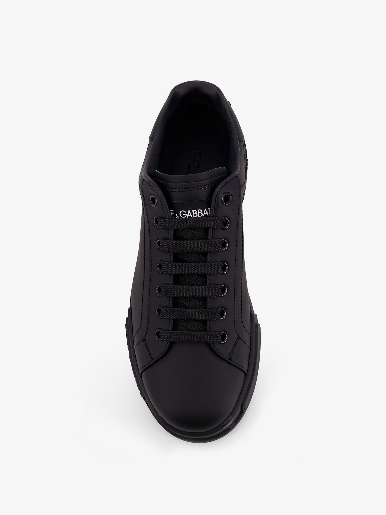 Dolce & Gabbana Portofino Leather Sneakers