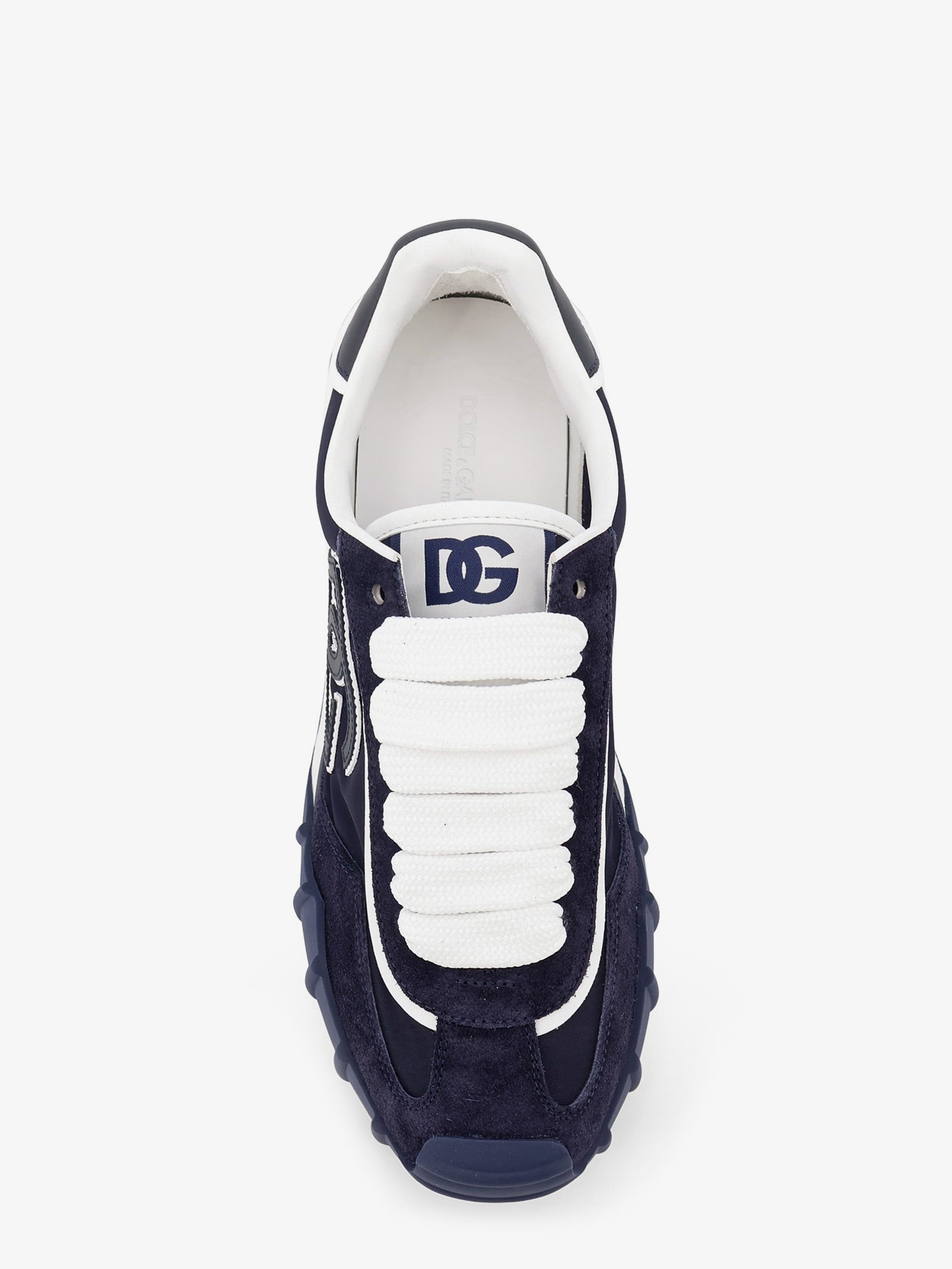 Dolce & Gabbana Ny Nylon And Suede Sneakers