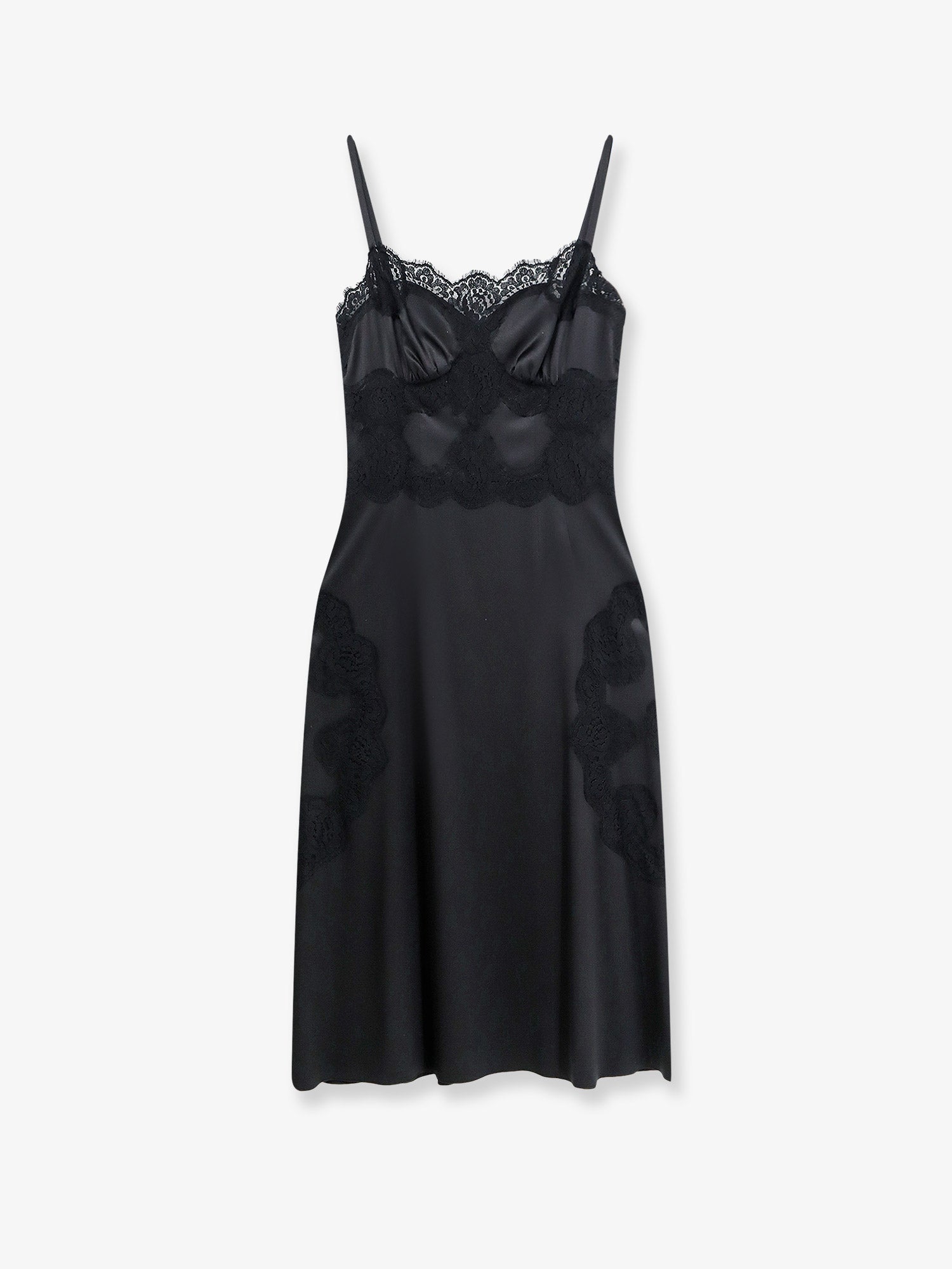 Dolce & Gabbana Slip Dress With Lace Details