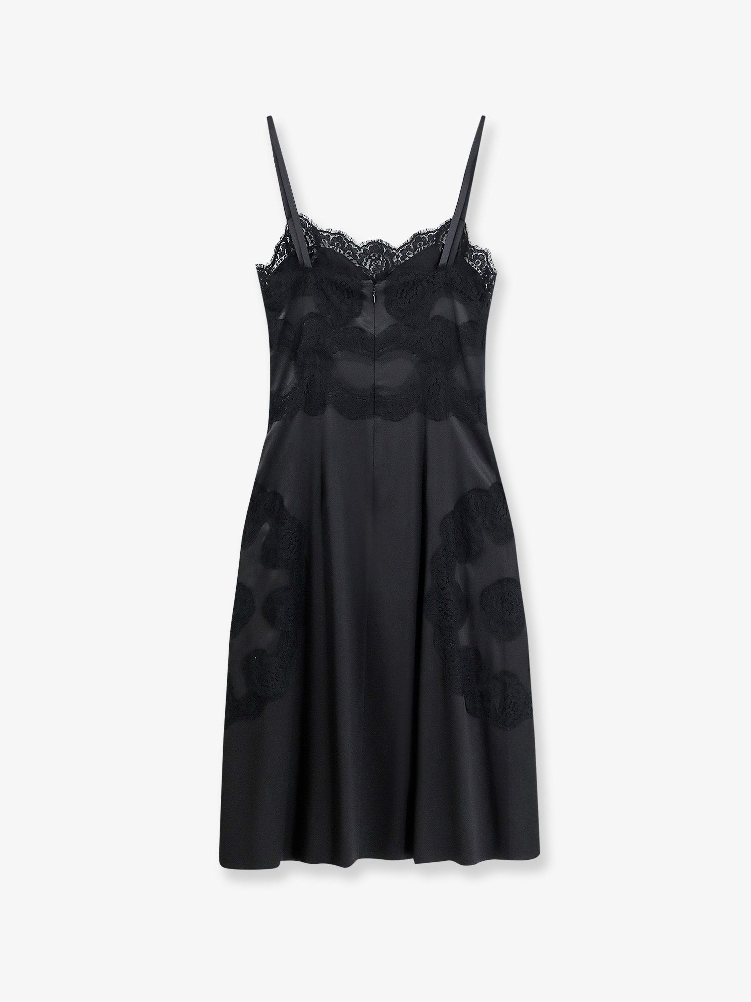 Dolce & Gabbana Slip Dress With Lace Details