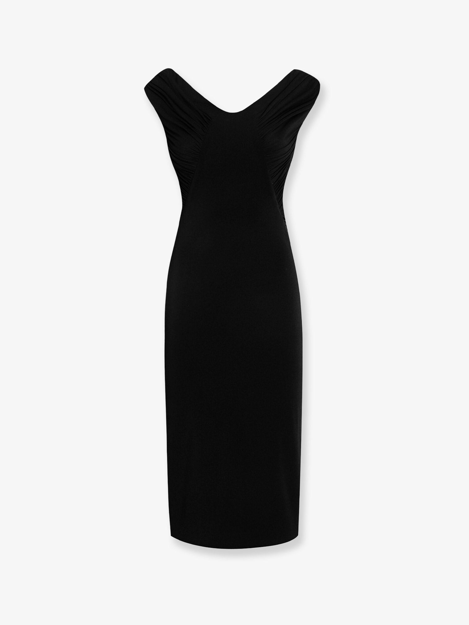 Dolce & Gabbana Fitted Organzino Crêpe Dress