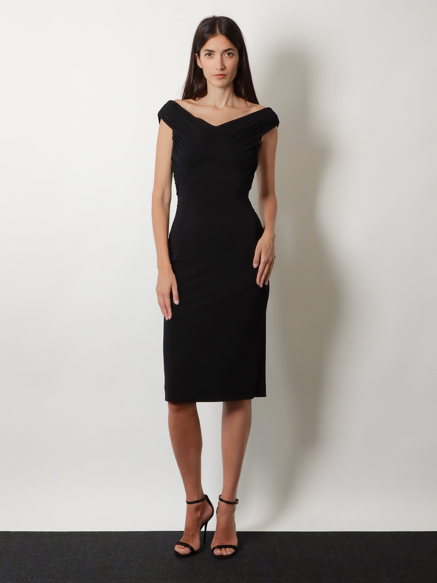 Dolce & Gabbana Fitted Organzino Crêpe Dress