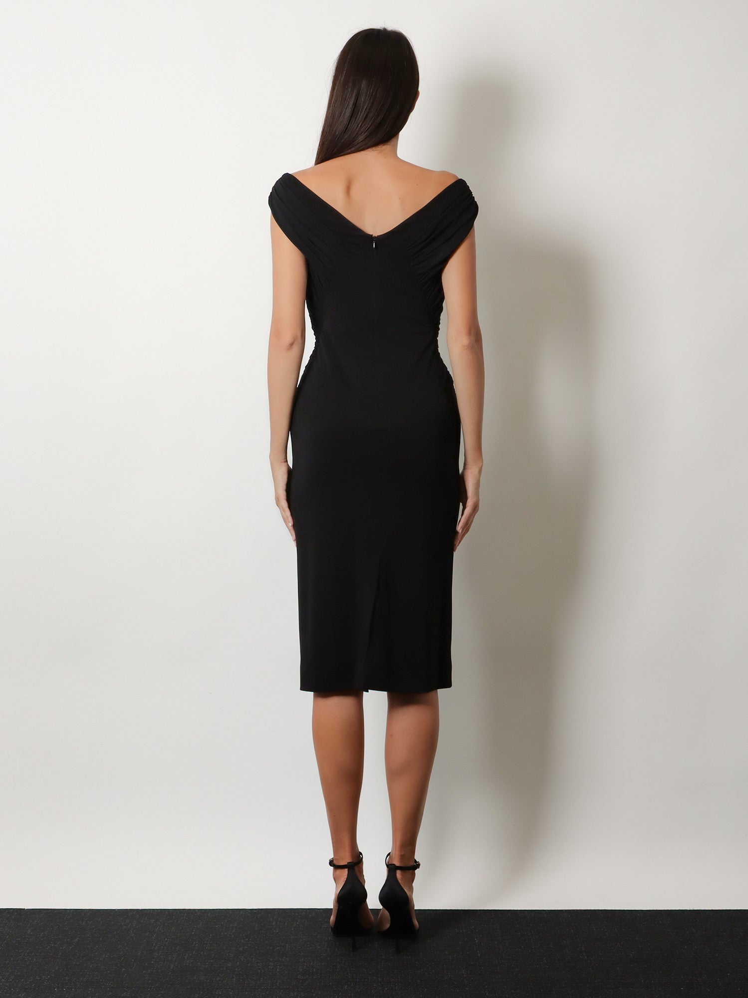 Dolce & Gabbana Fitted Organzino Crêpe Dress