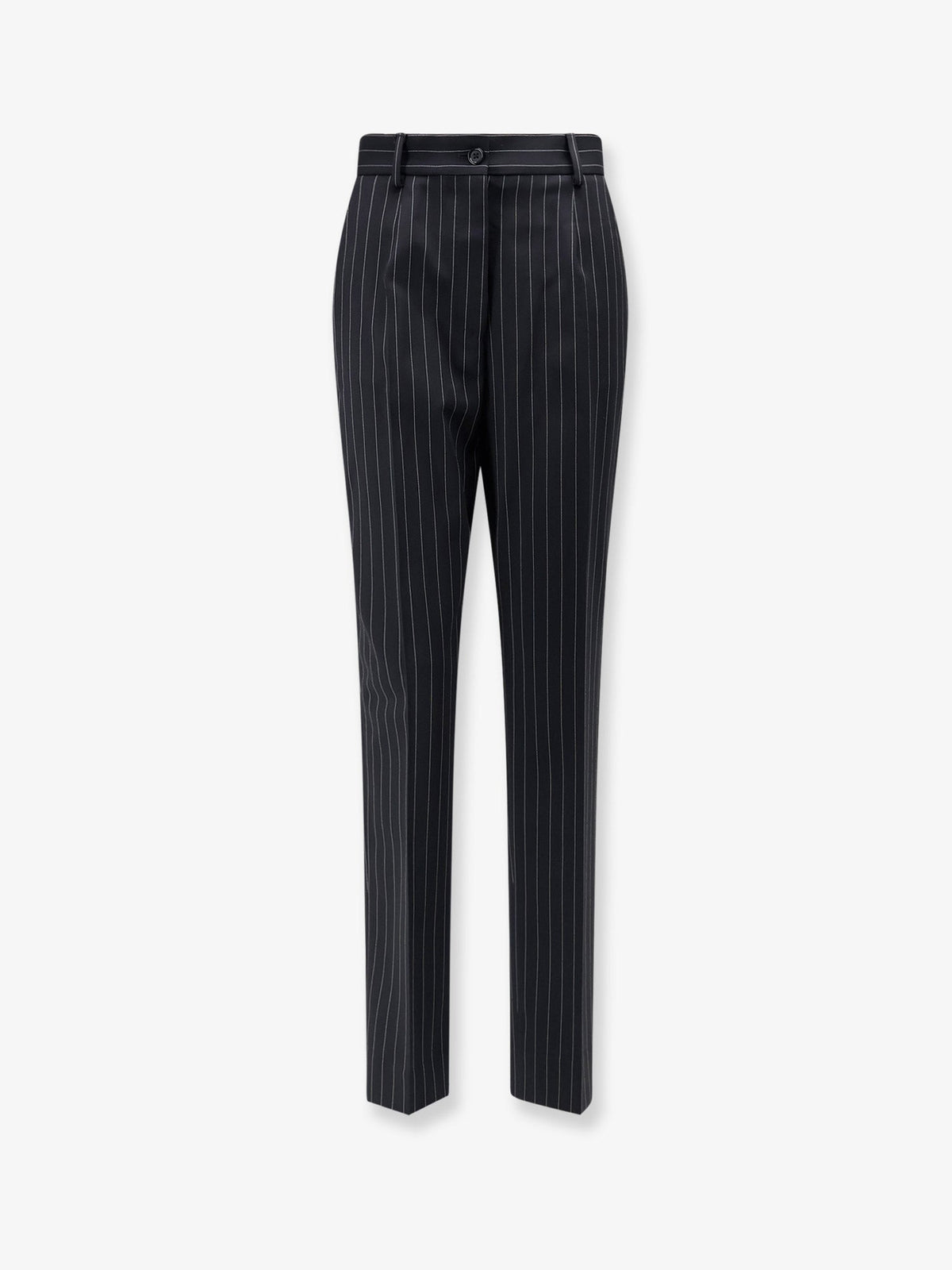 Dolce & Gabbana Pinstriped Stretch Wool Trousers