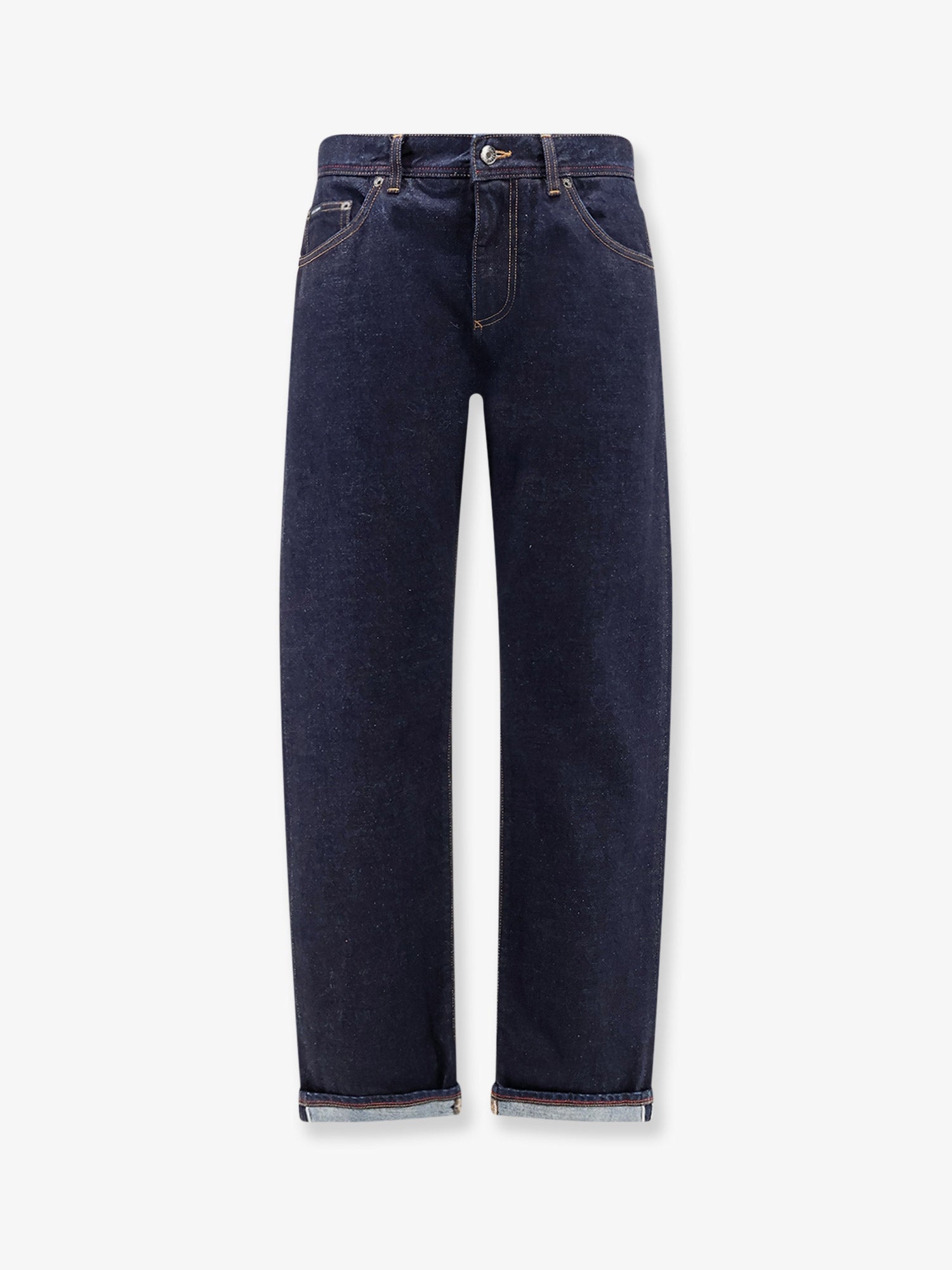 Dolce & Gabbana Classic Jeans With Logo Embroidery