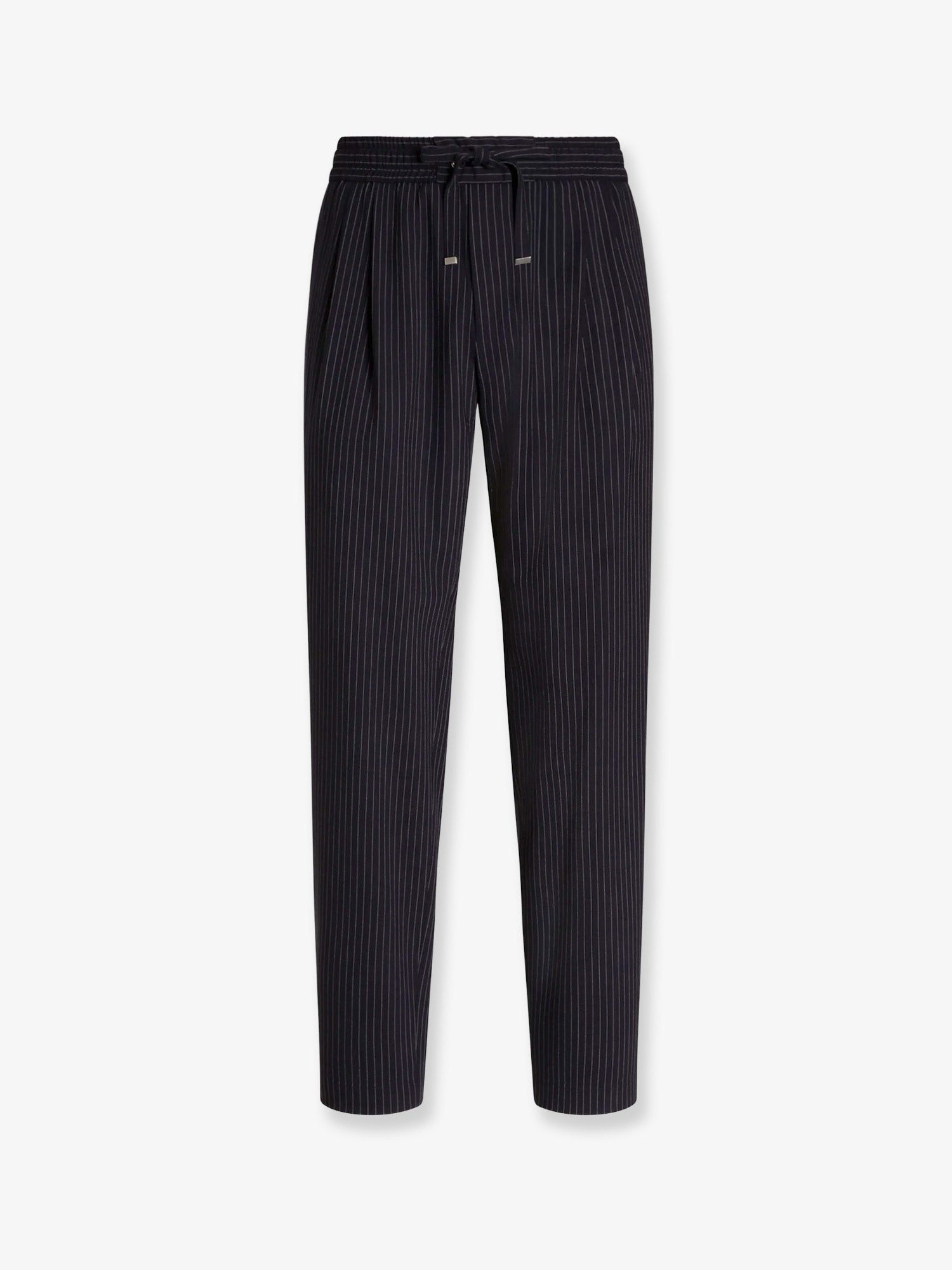 Dolce & Gabbana Pinstriped Wool Jogging Trousers